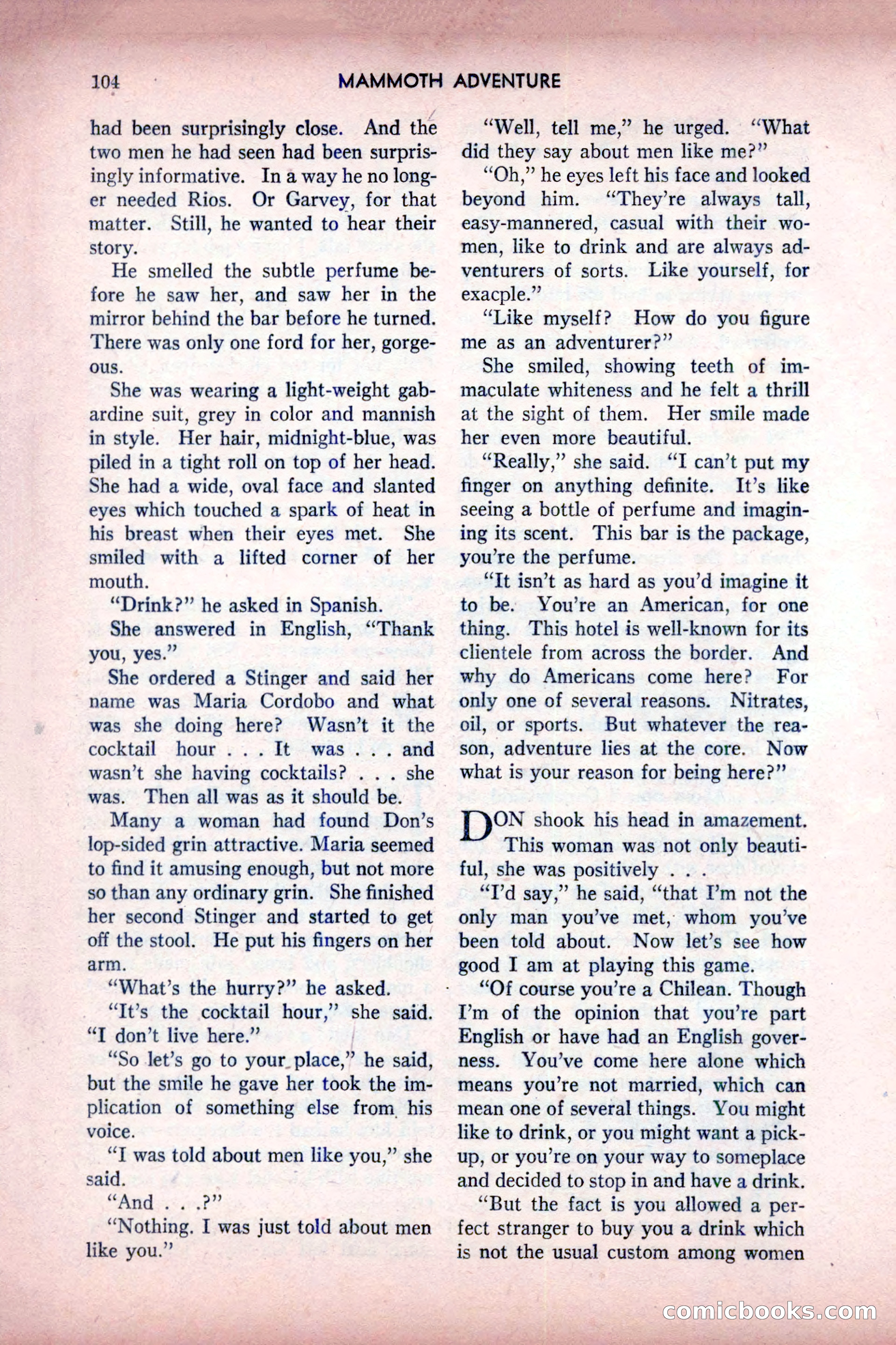 Mammoth Adventure, July 1947 — page 104 of 180