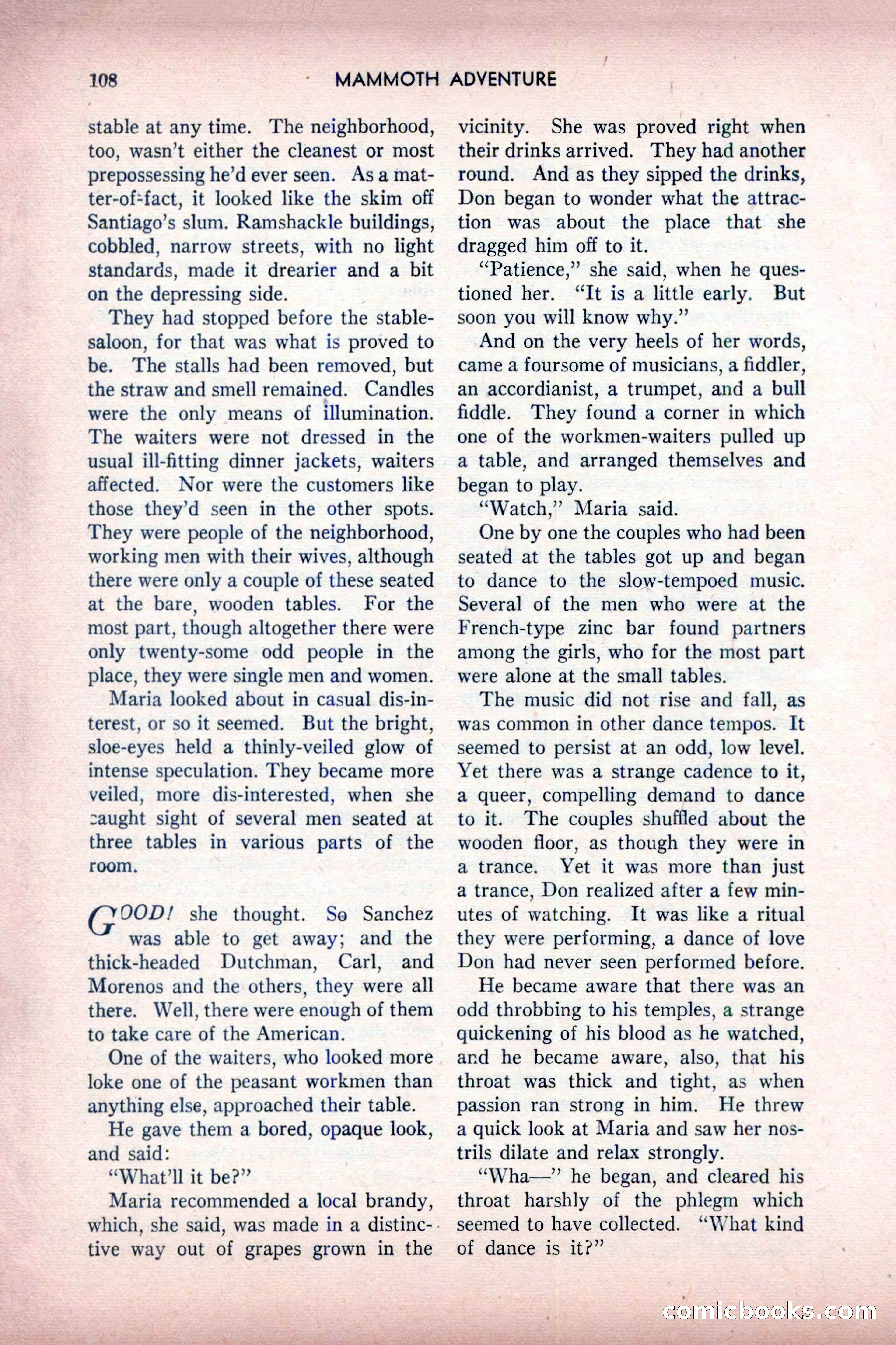 Mammoth Adventure, July 1947 — page 108 of 180