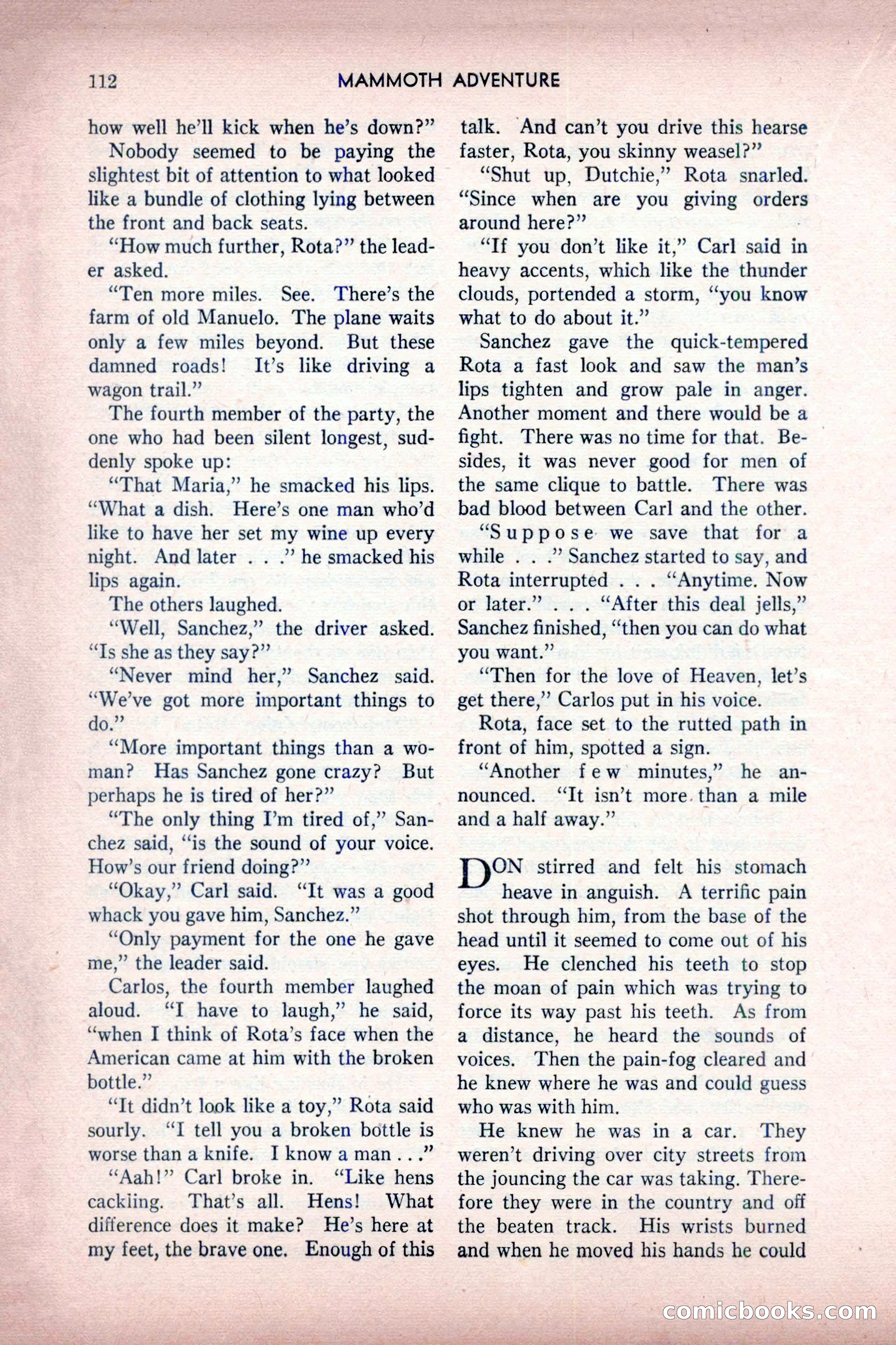 Mammoth Adventure, July 1947 — page 112 of 180