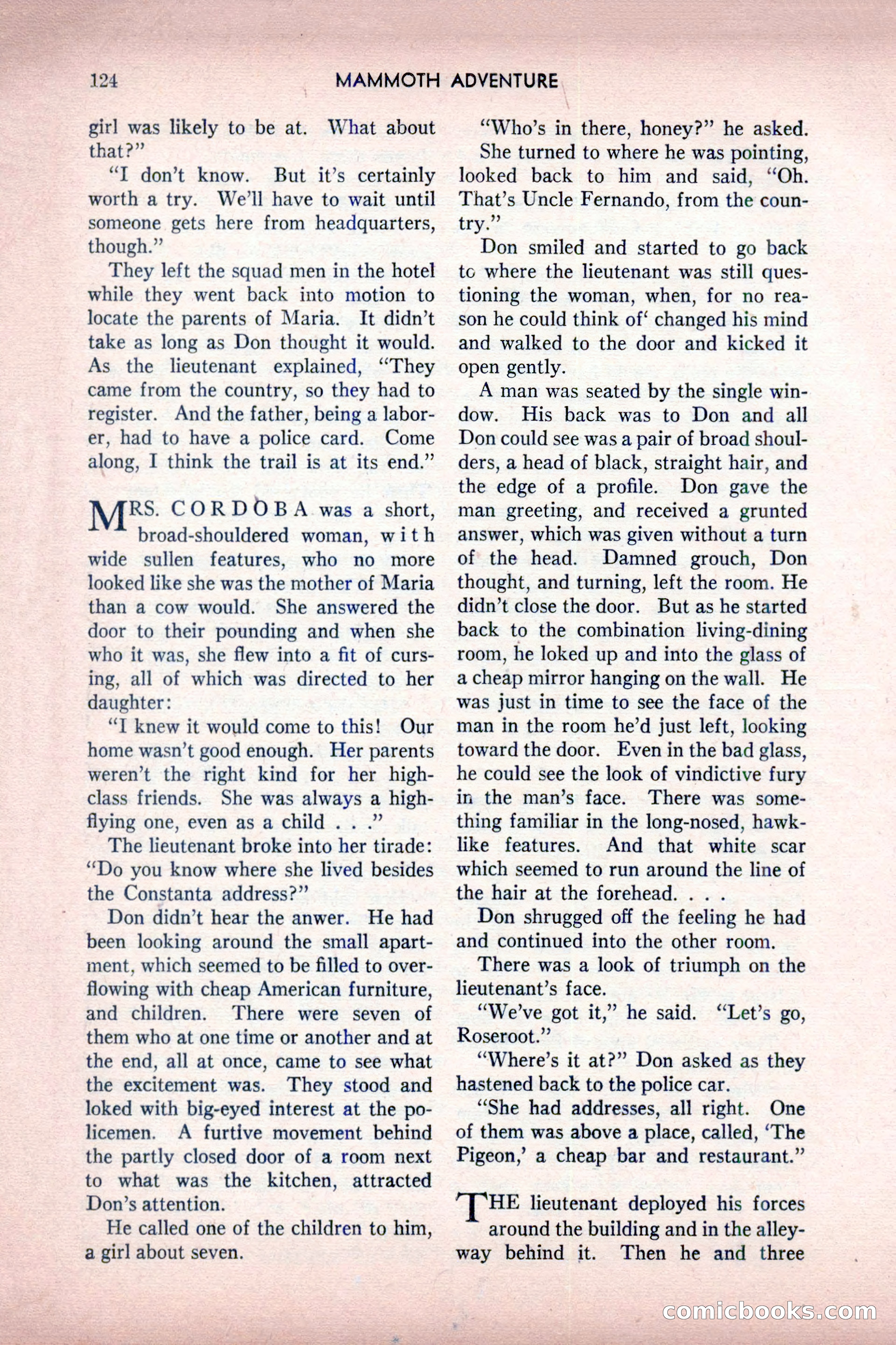 Mammoth Adventure, July 1947 — page 124 of 180