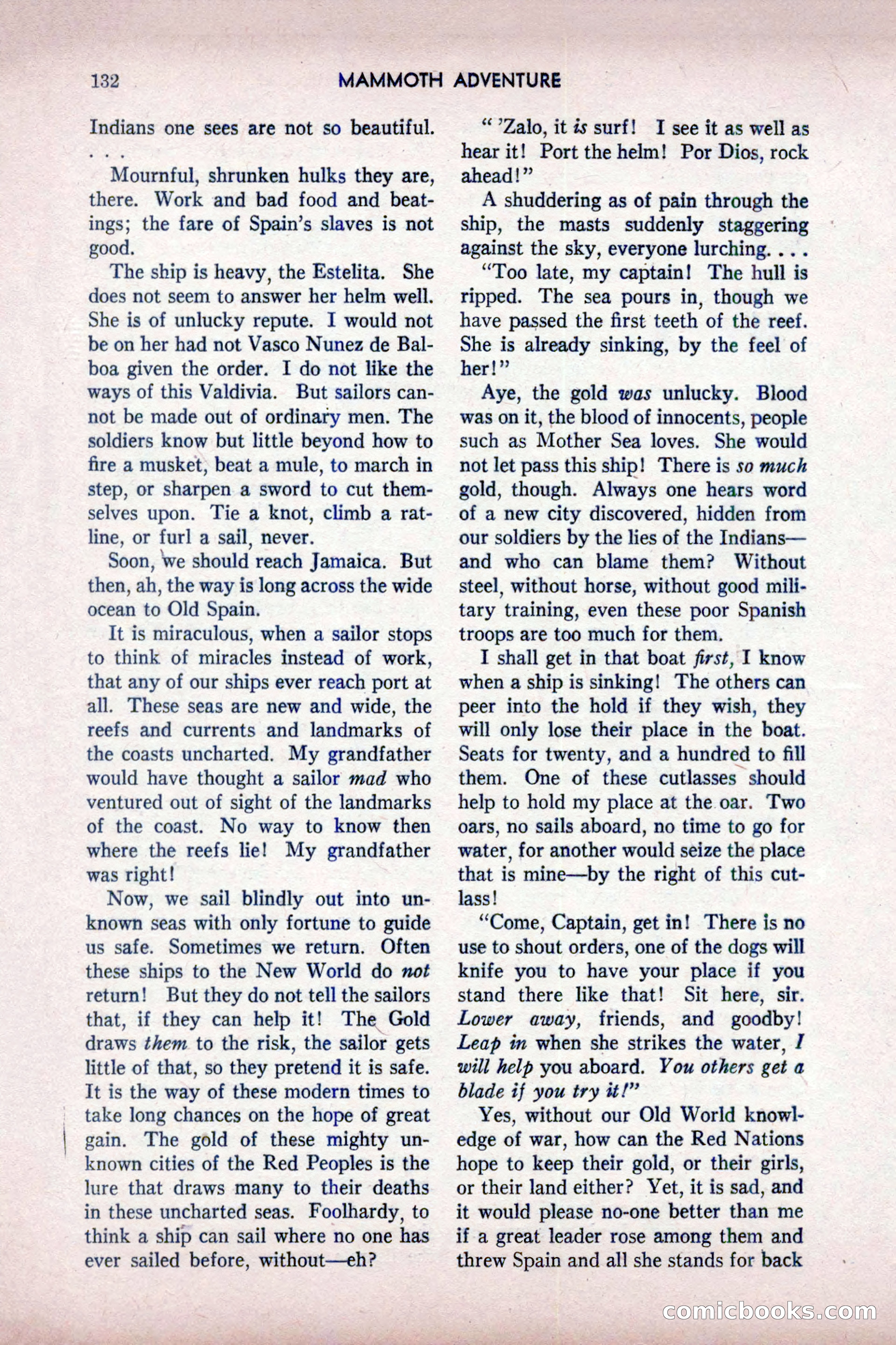 Mammoth Adventure, July 1947 — page 132 of 180