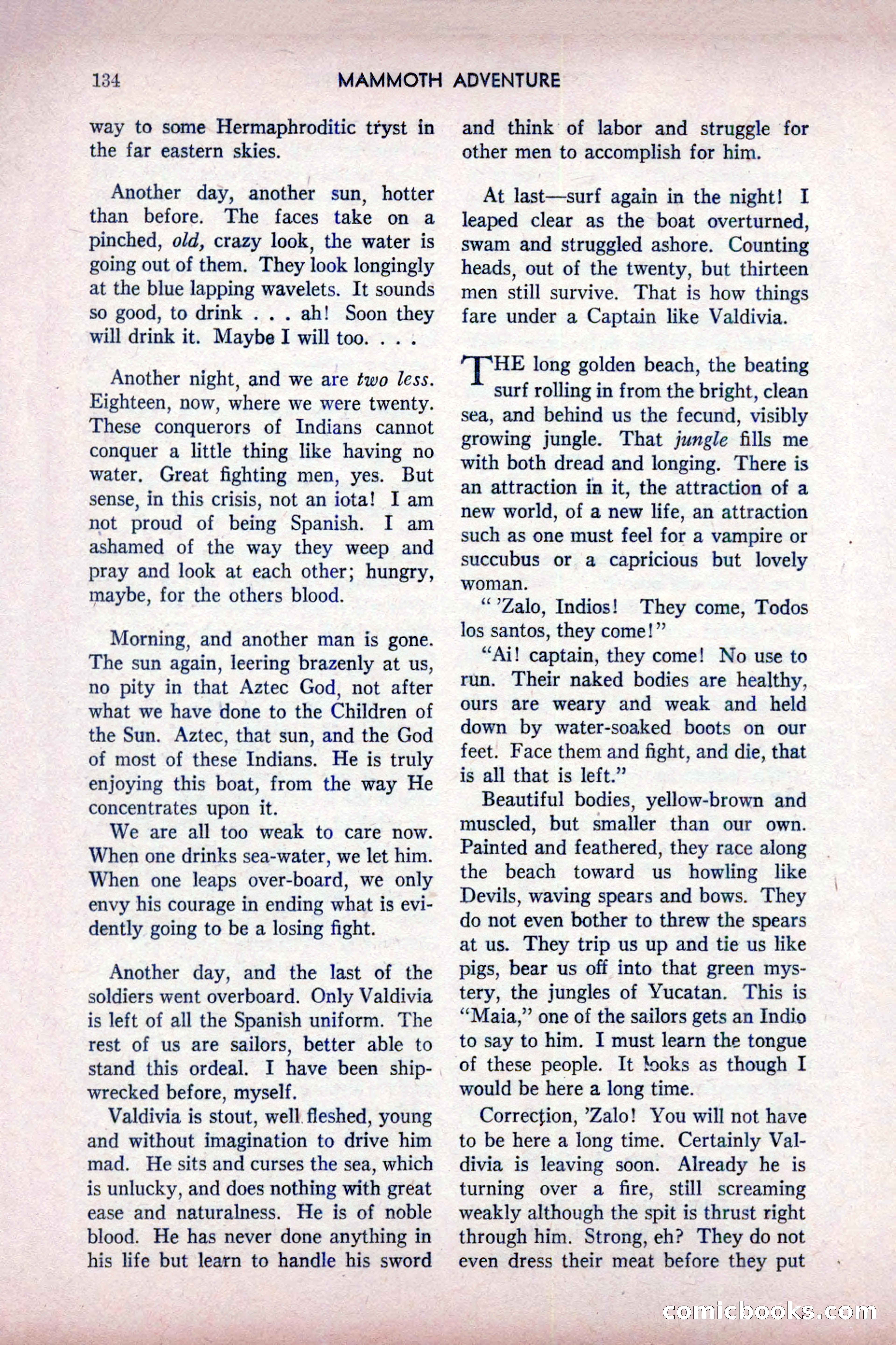 Mammoth Adventure, July 1947 — page 134 of 180