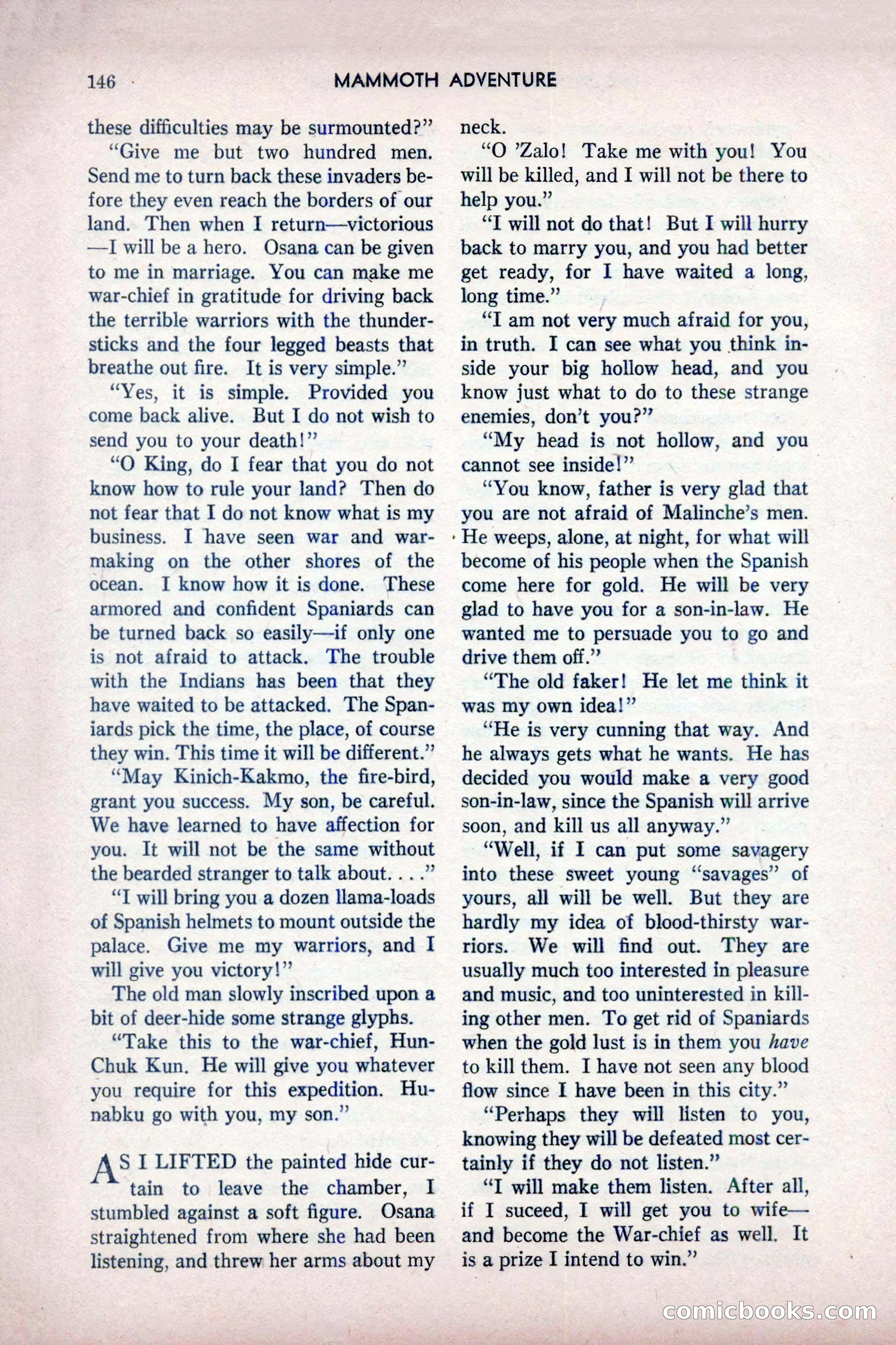 Mammoth Adventure, July 1947 — page 146 of 180