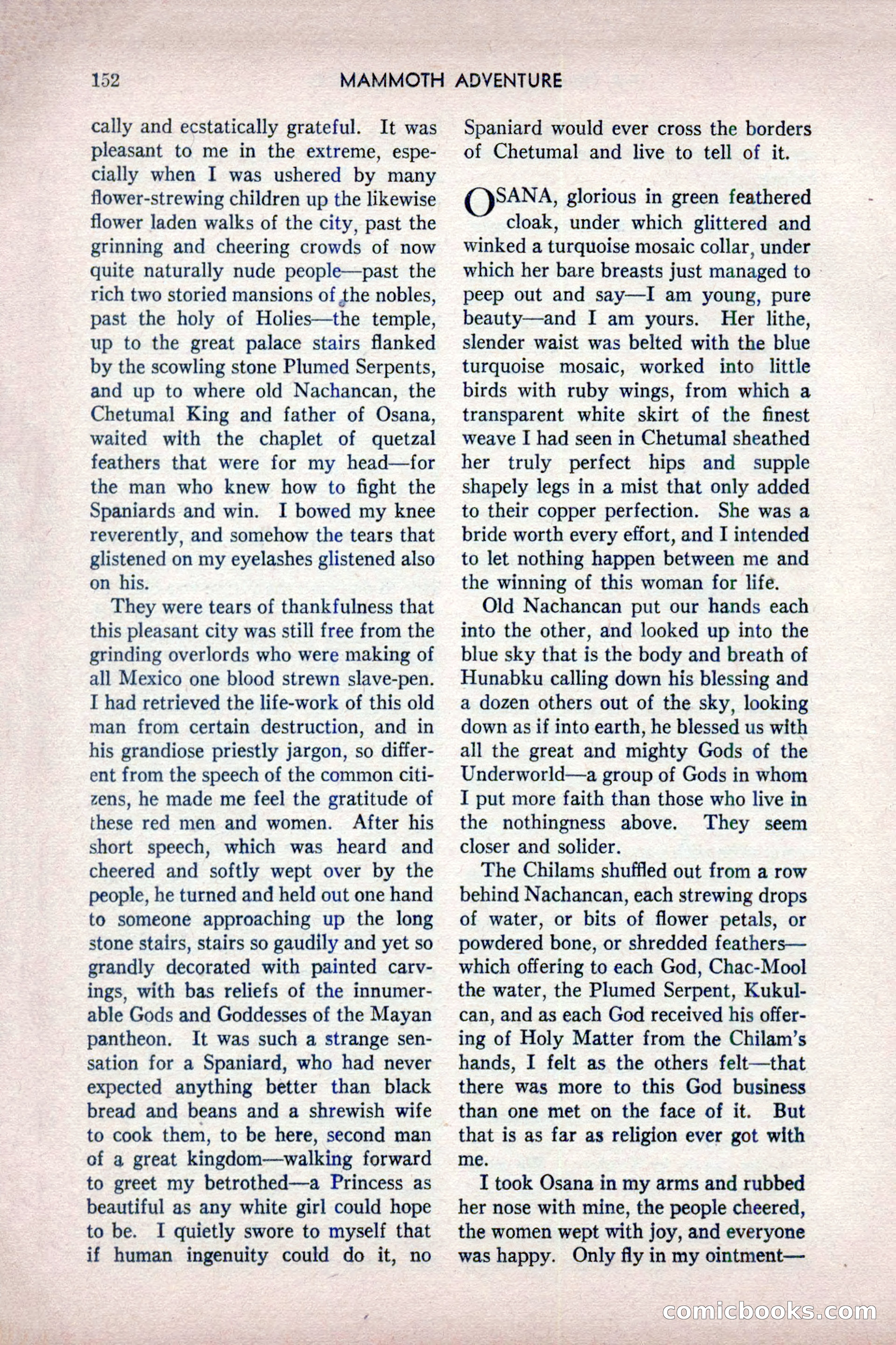 Mammoth Adventure, July 1947 — page 152 of 180
