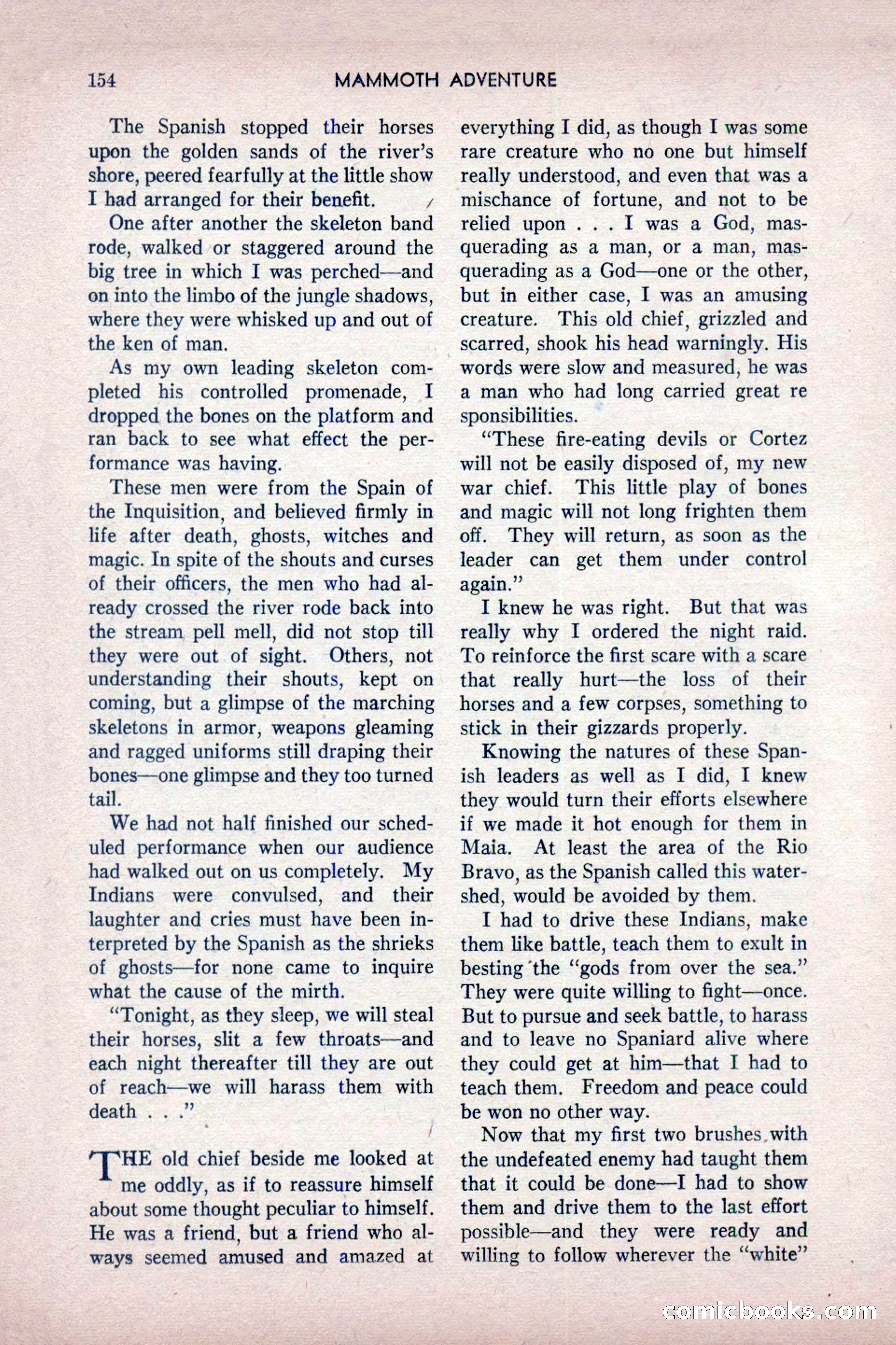 Mammoth Adventure, July 1947 — page 154 of 180