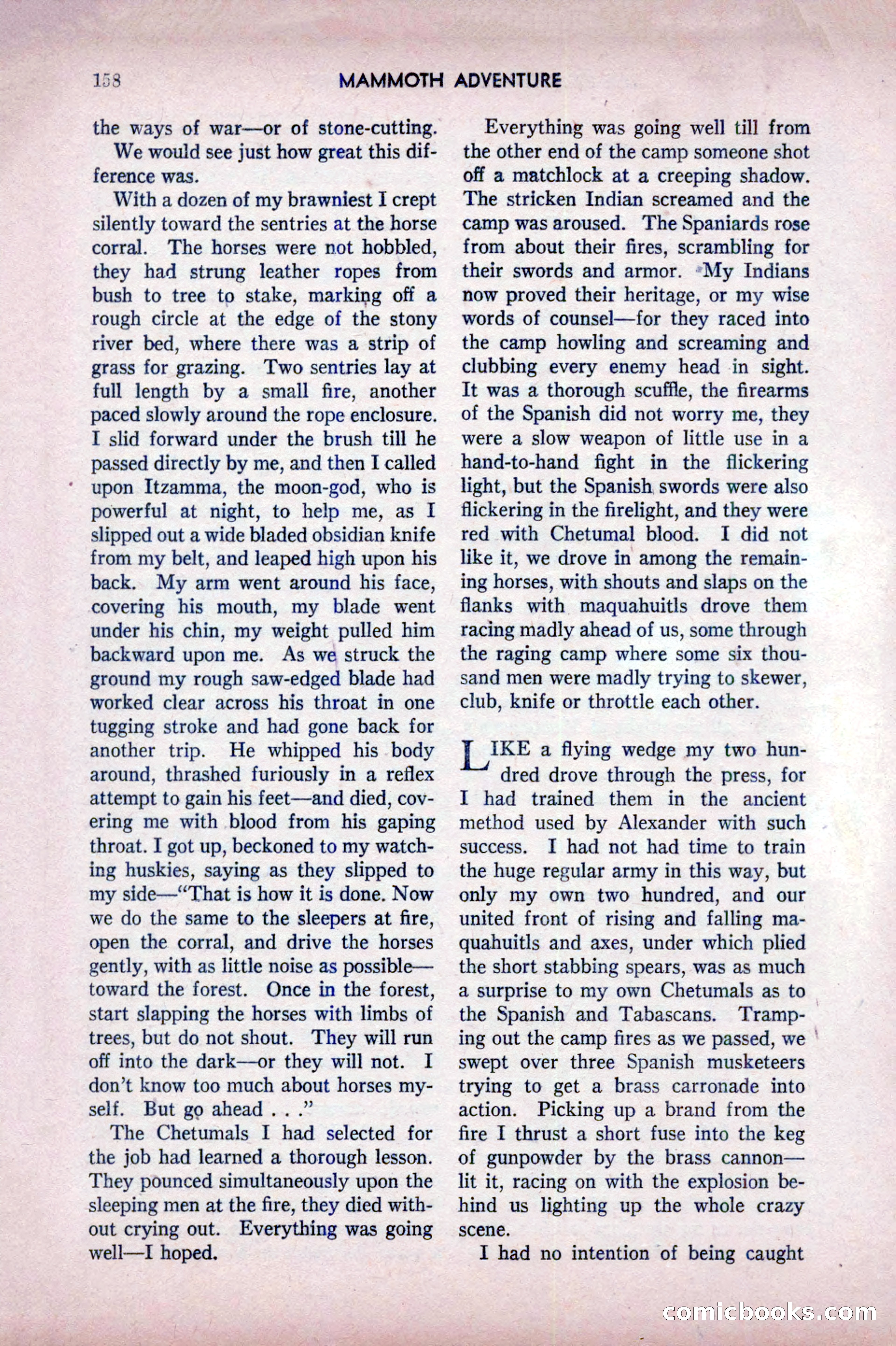 Mammoth Adventure, July 1947 — page 158 of 180