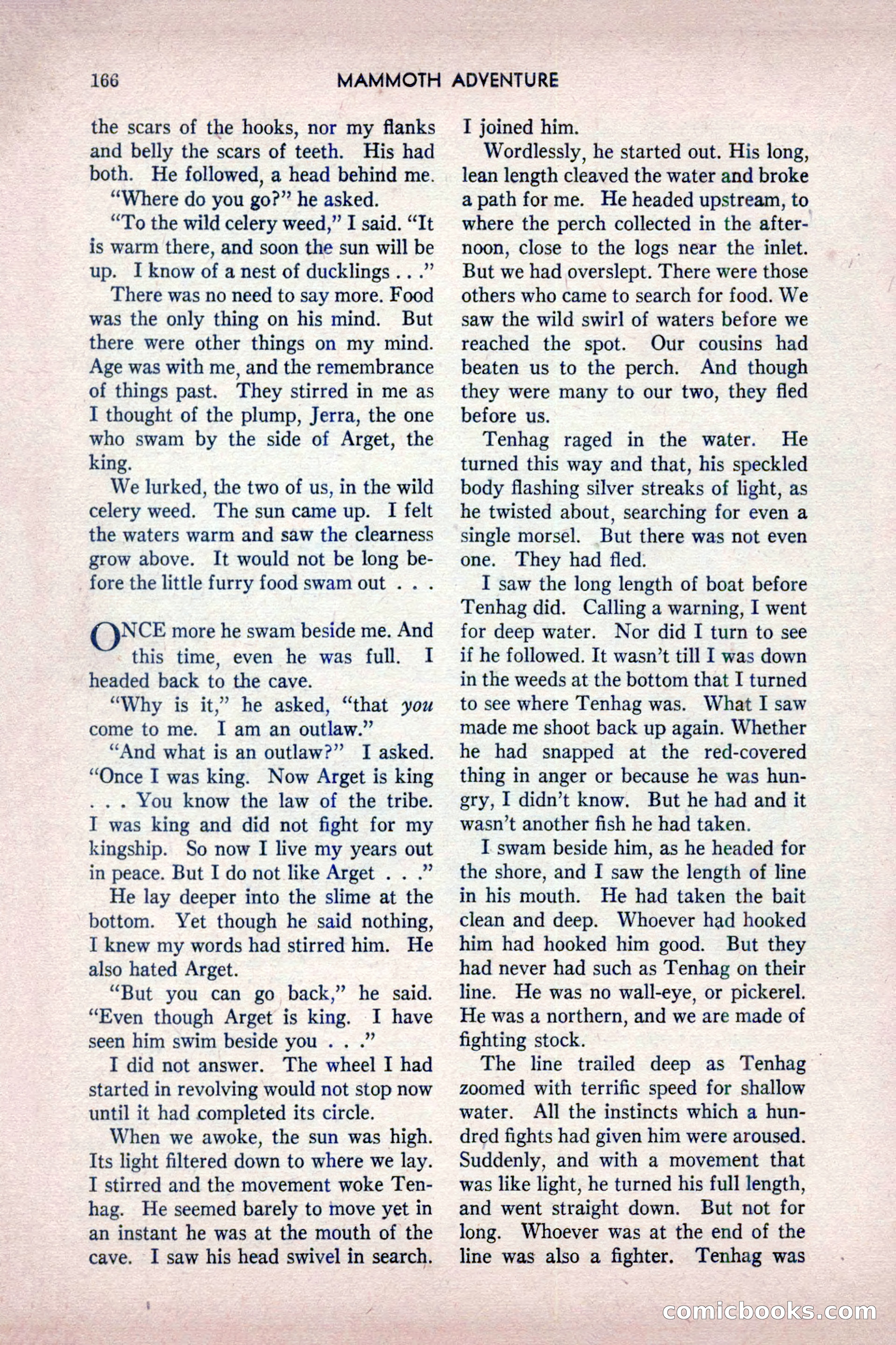 Mammoth Adventure, July 1947 — page 166 of 180