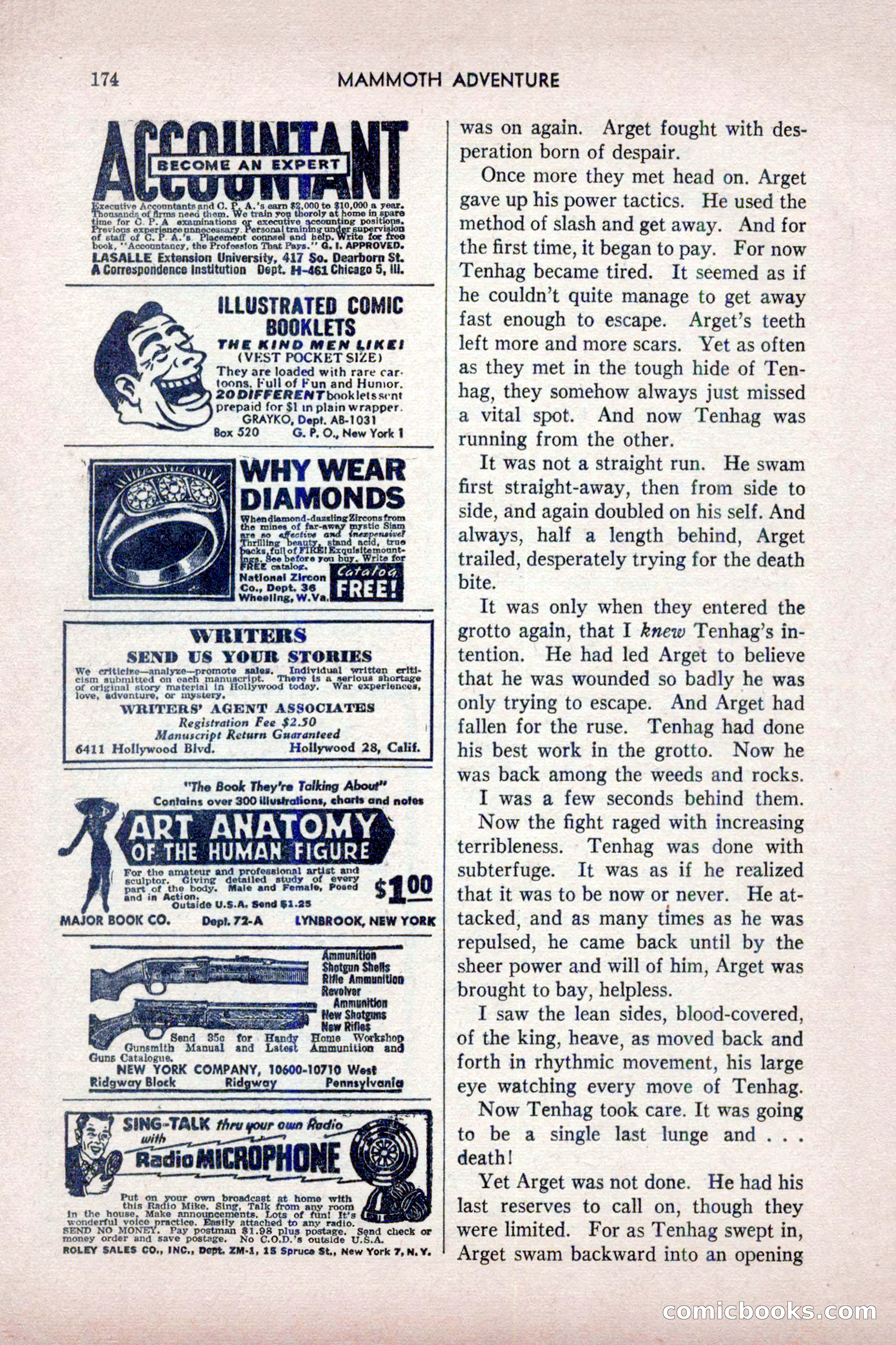 Mammoth Adventure, July 1947 — page 174 of 180