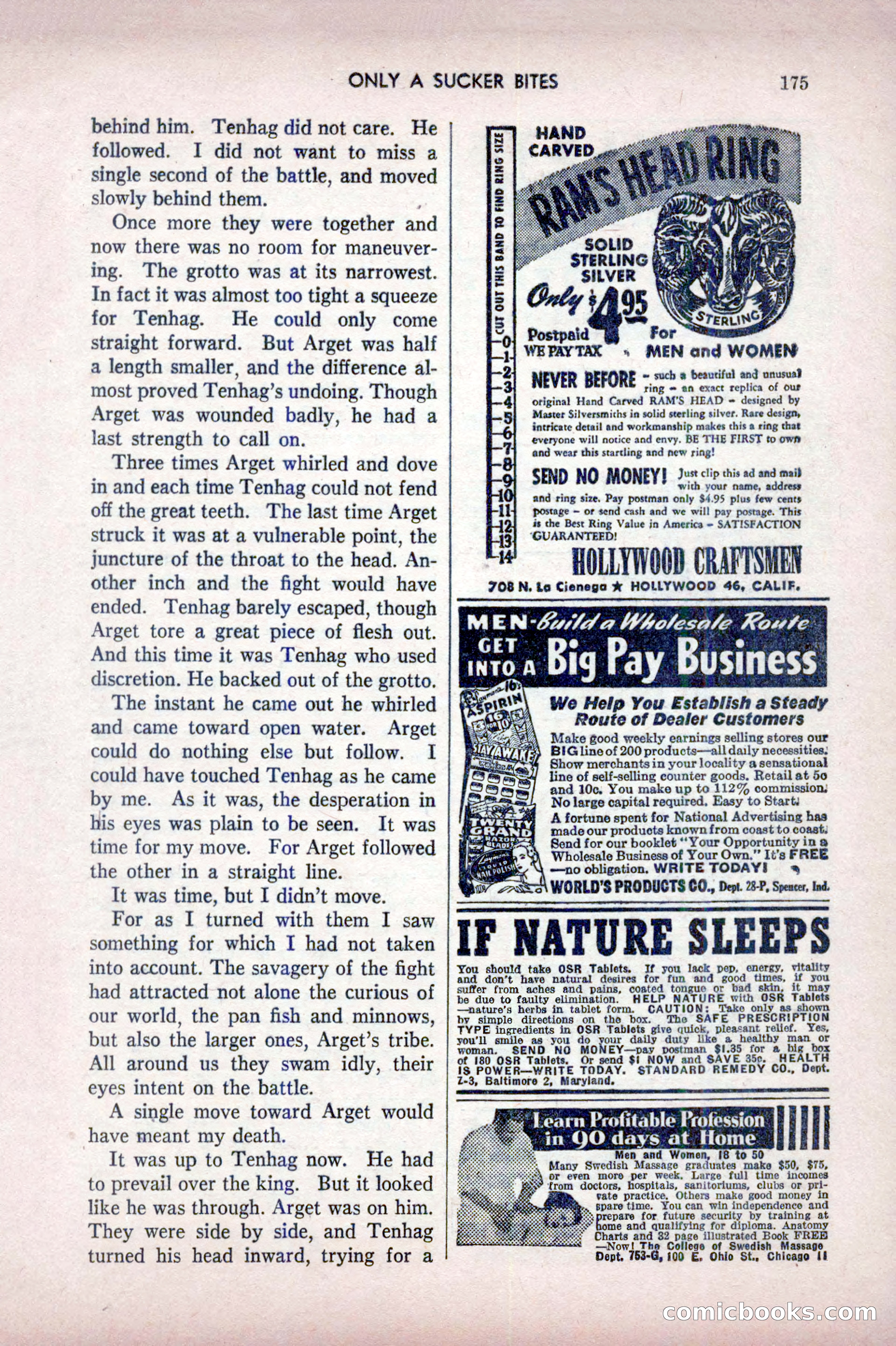 Mammoth Adventure, July 1947 — page 175 of 180