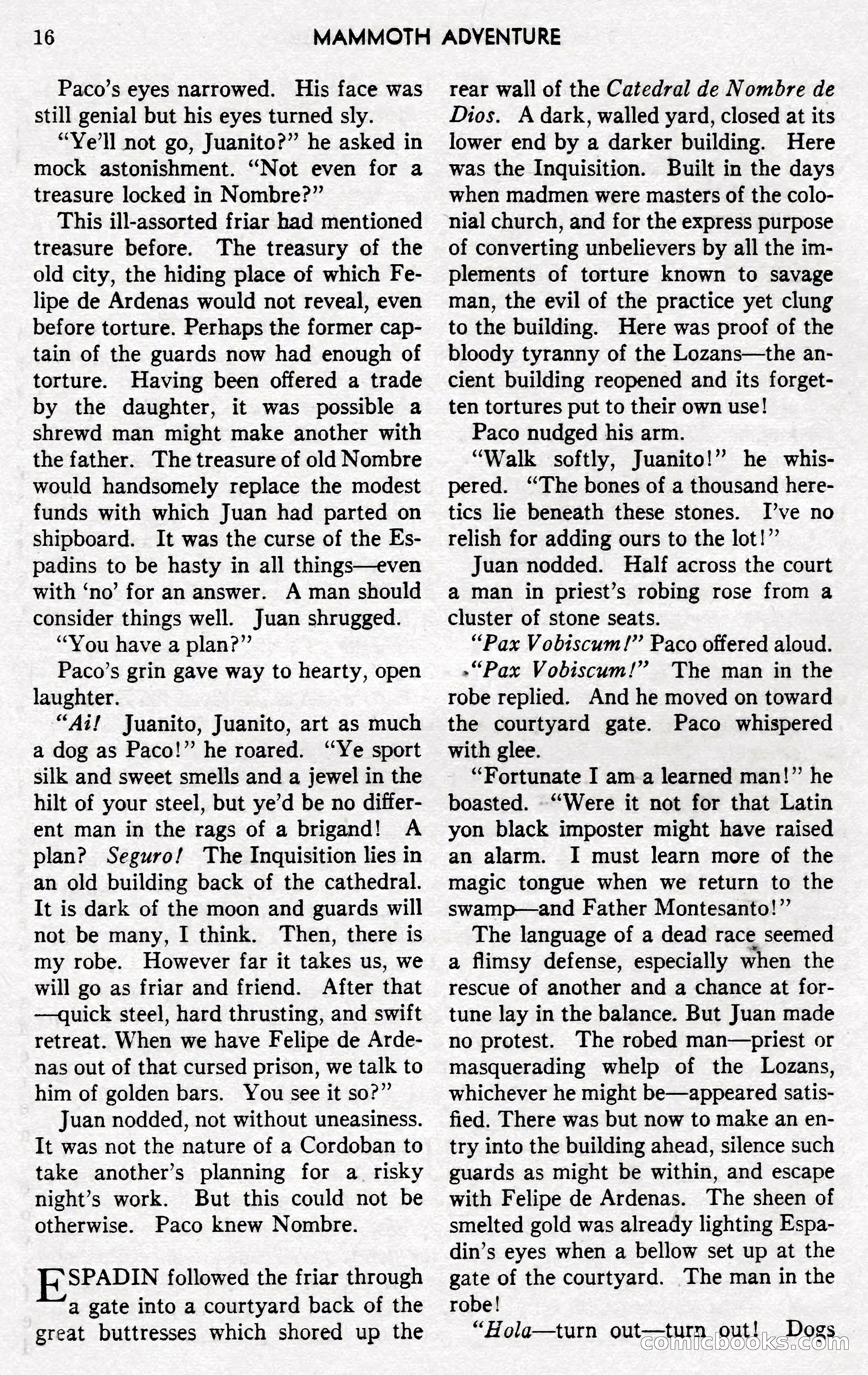 Mammoth Adventure, Volume 1, Number 3 — page 14 of 173