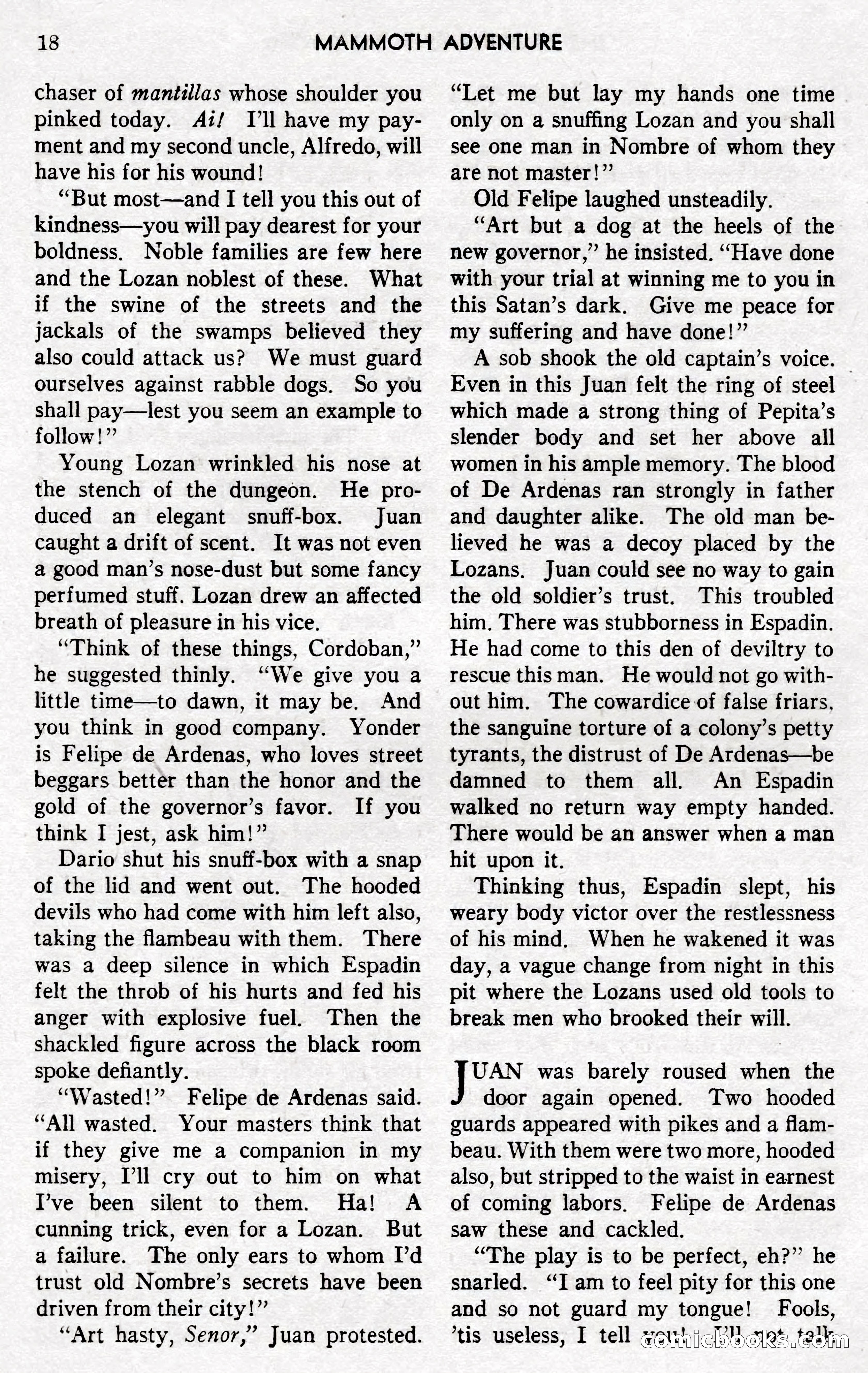 Mammoth Adventure, Volume 1, Number 3 — page 16 of 173