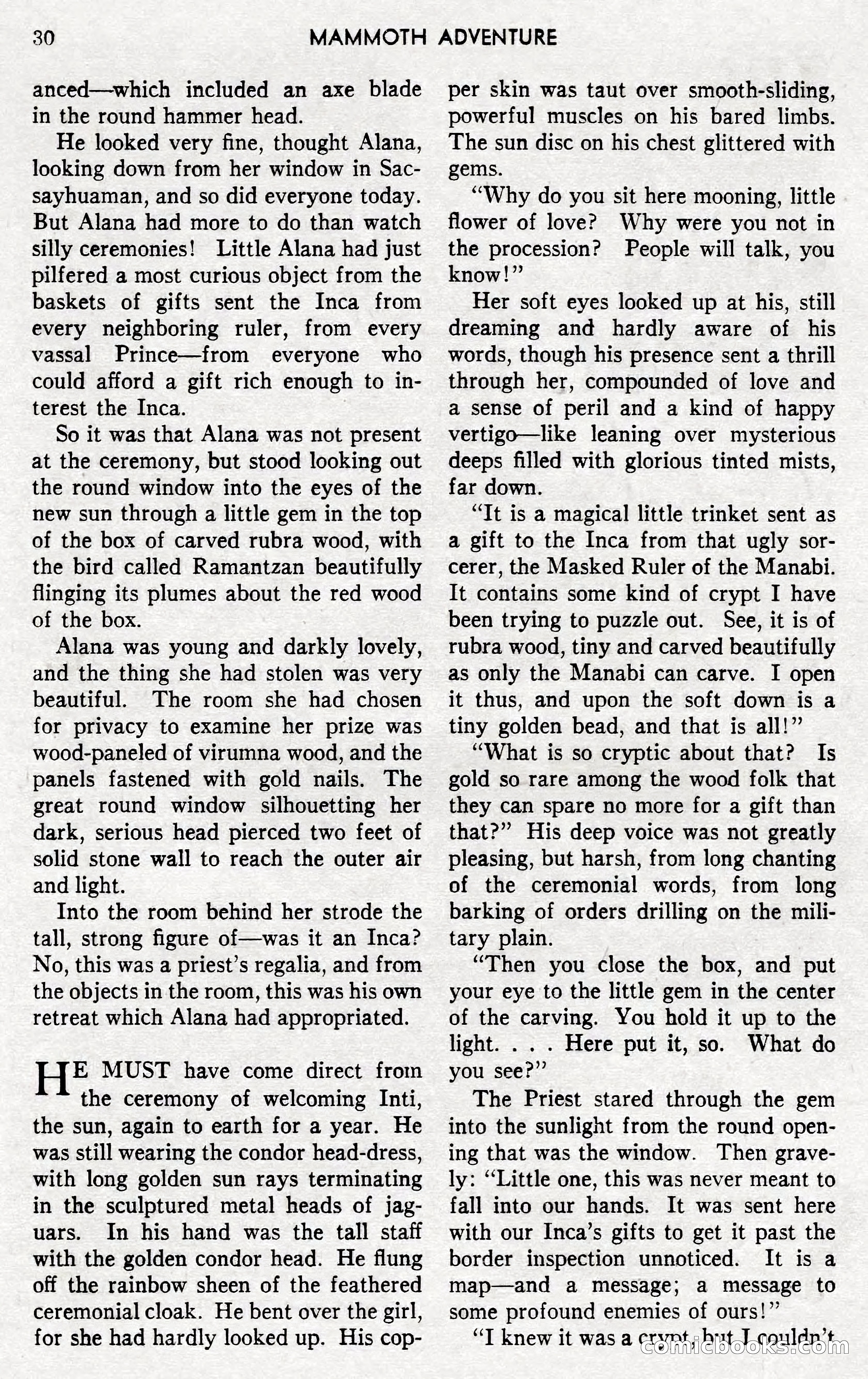 Mammoth Adventure, Volume 1, Number 3 — page 27 of 173