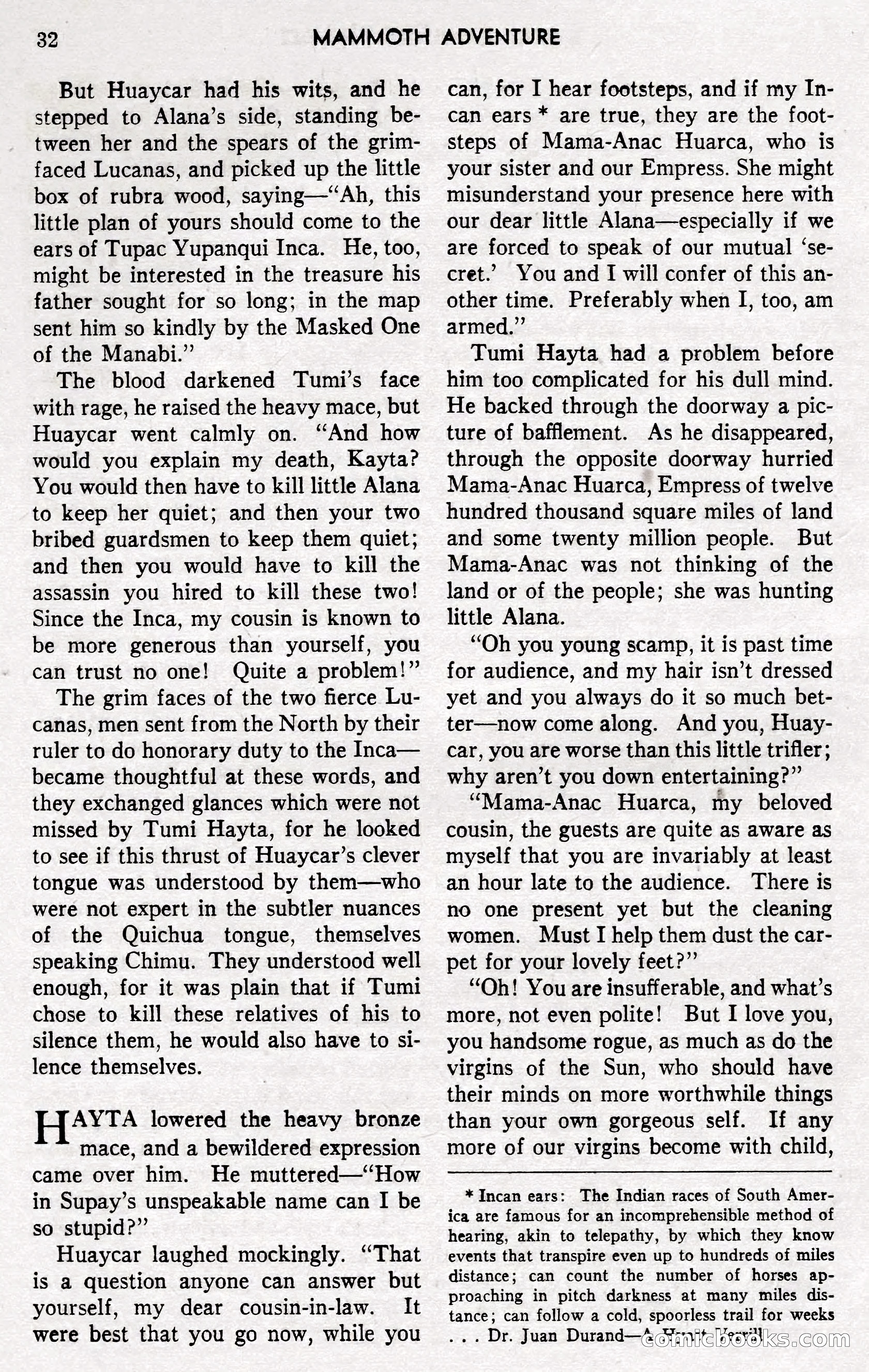 Mammoth Adventure, Volume 1, Number 3 — page 29 of 173
