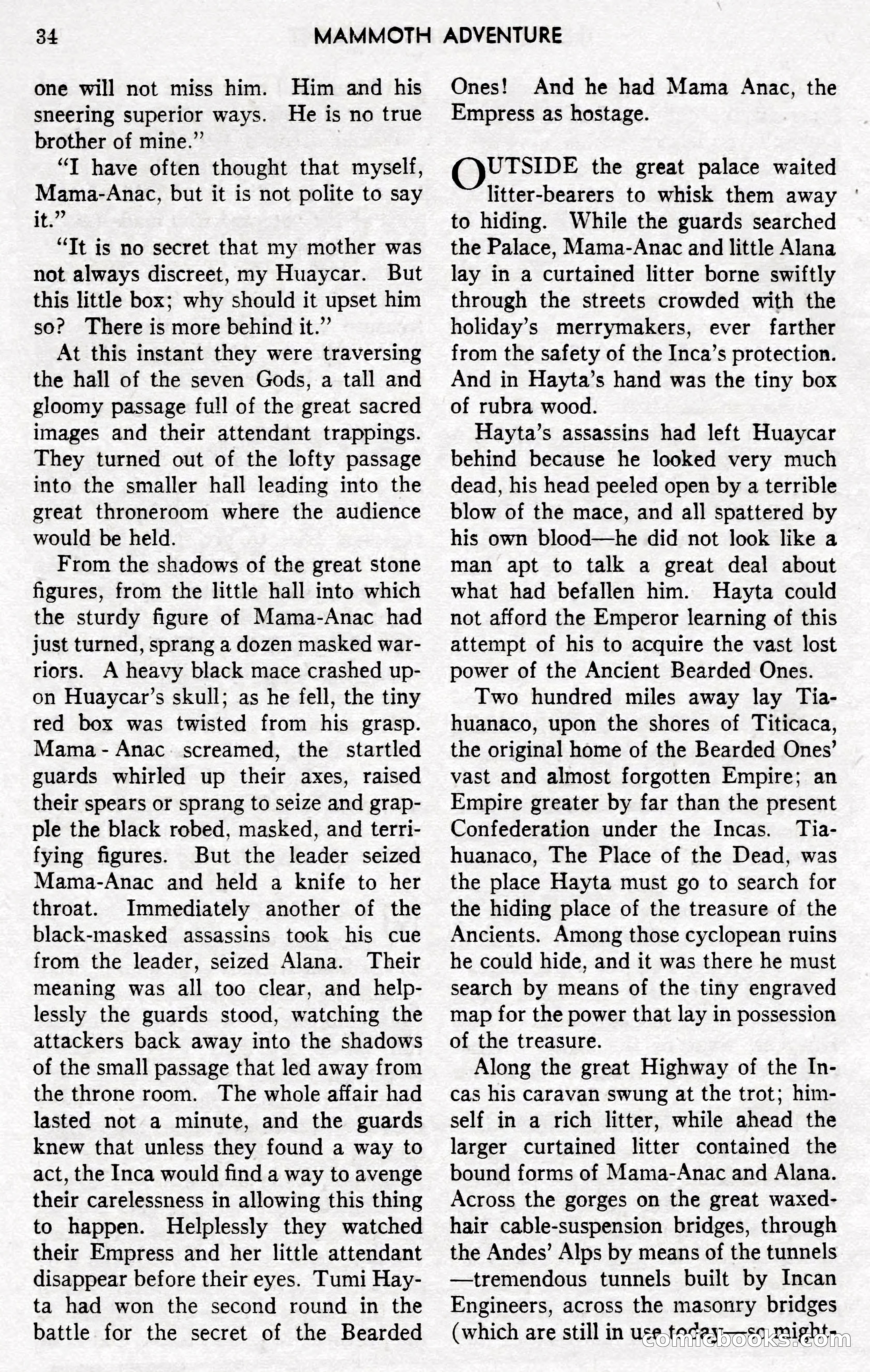 Mammoth Adventure, Volume 1, Number 3 — page 31 of 173