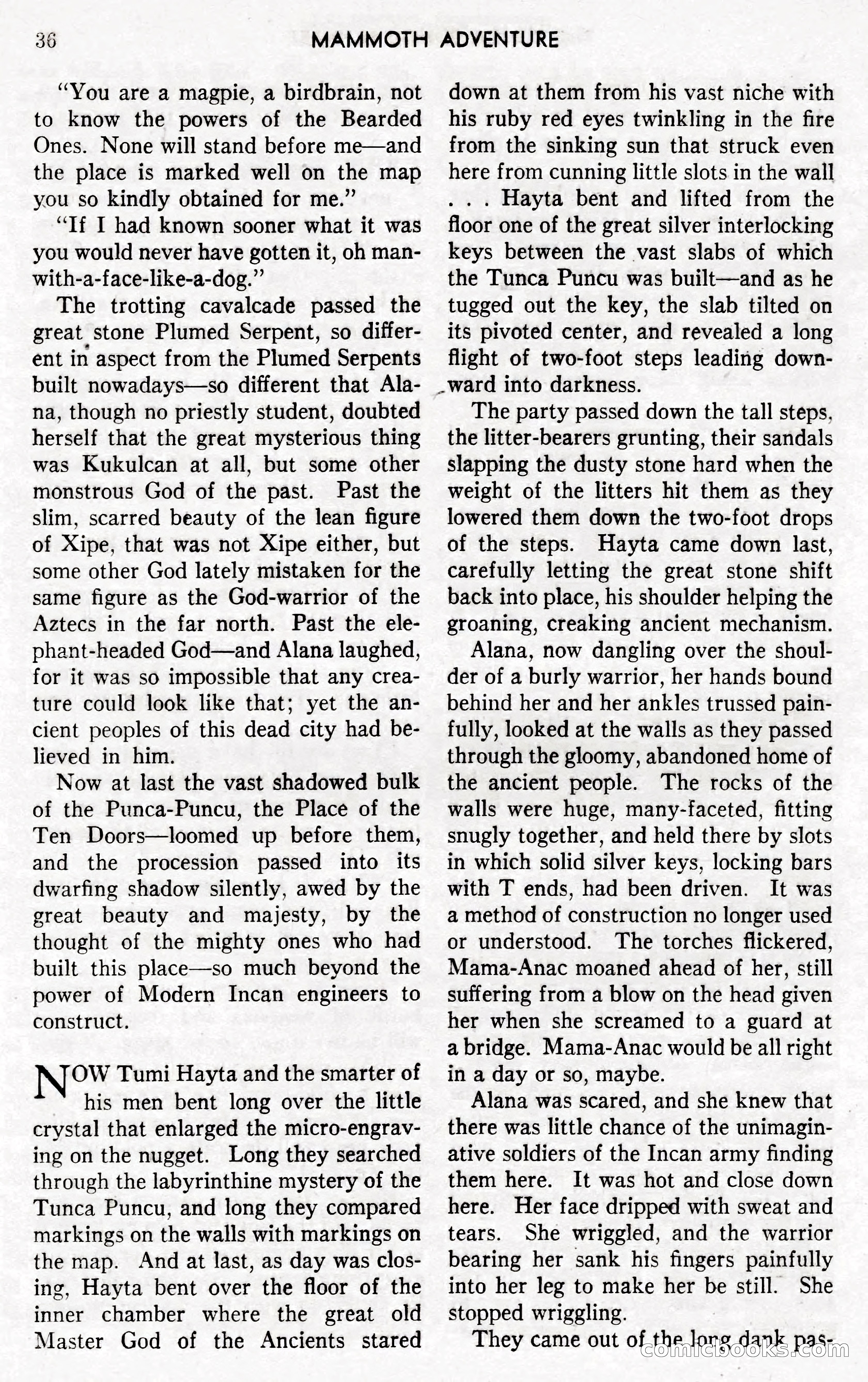 Mammoth Adventure, Volume 1, Number 3 — page 33 of 173