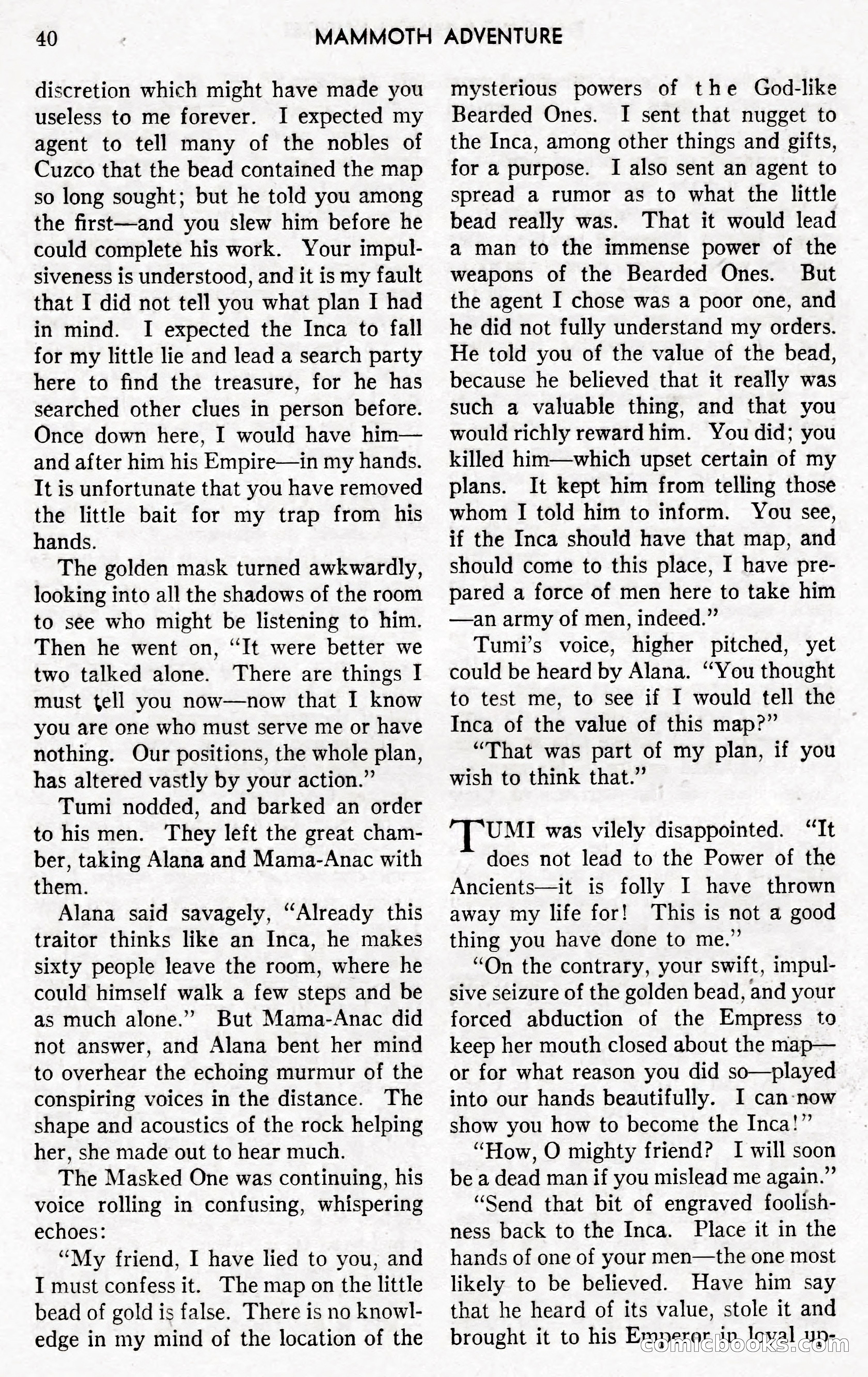 Mammoth Adventure, Volume 1, Number 3 — page 37 of 173