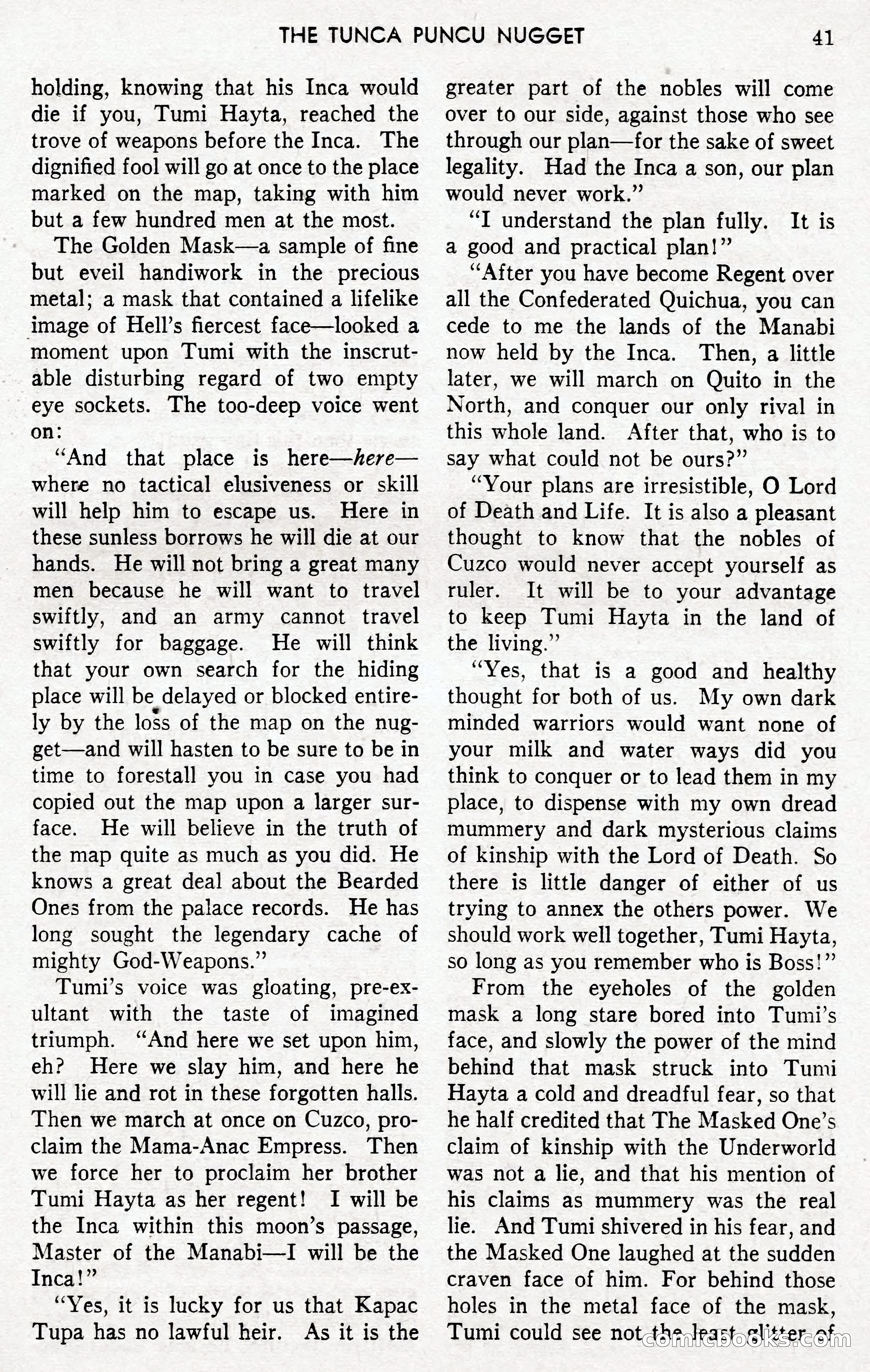 Mammoth Adventure, Volume 1, Number 3 — page 38 of 173