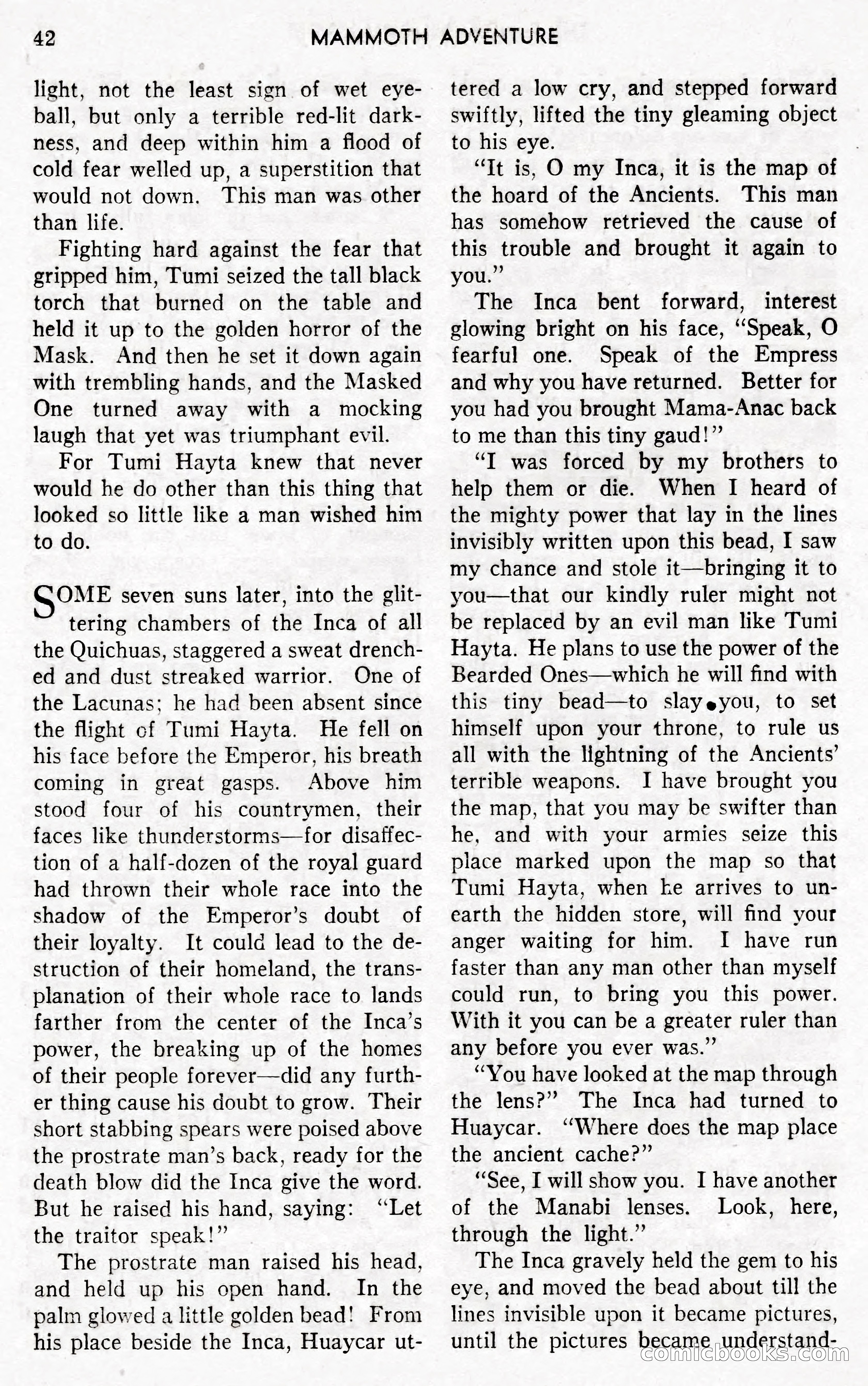Mammoth Adventure, Volume 1, Number 3 — page 39 of 173