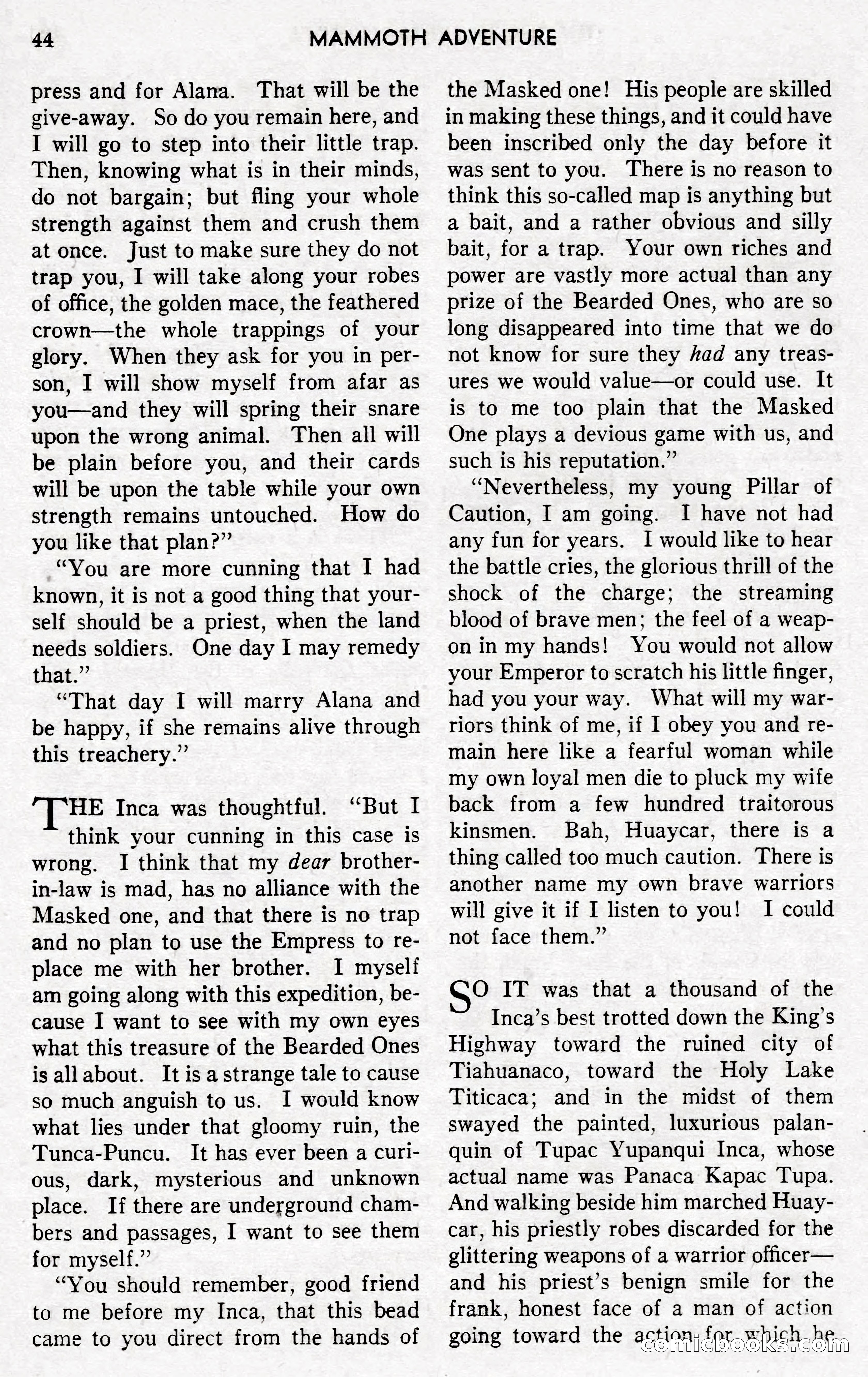 Mammoth Adventure, Volume 1, Number 3 — page 41 of 173