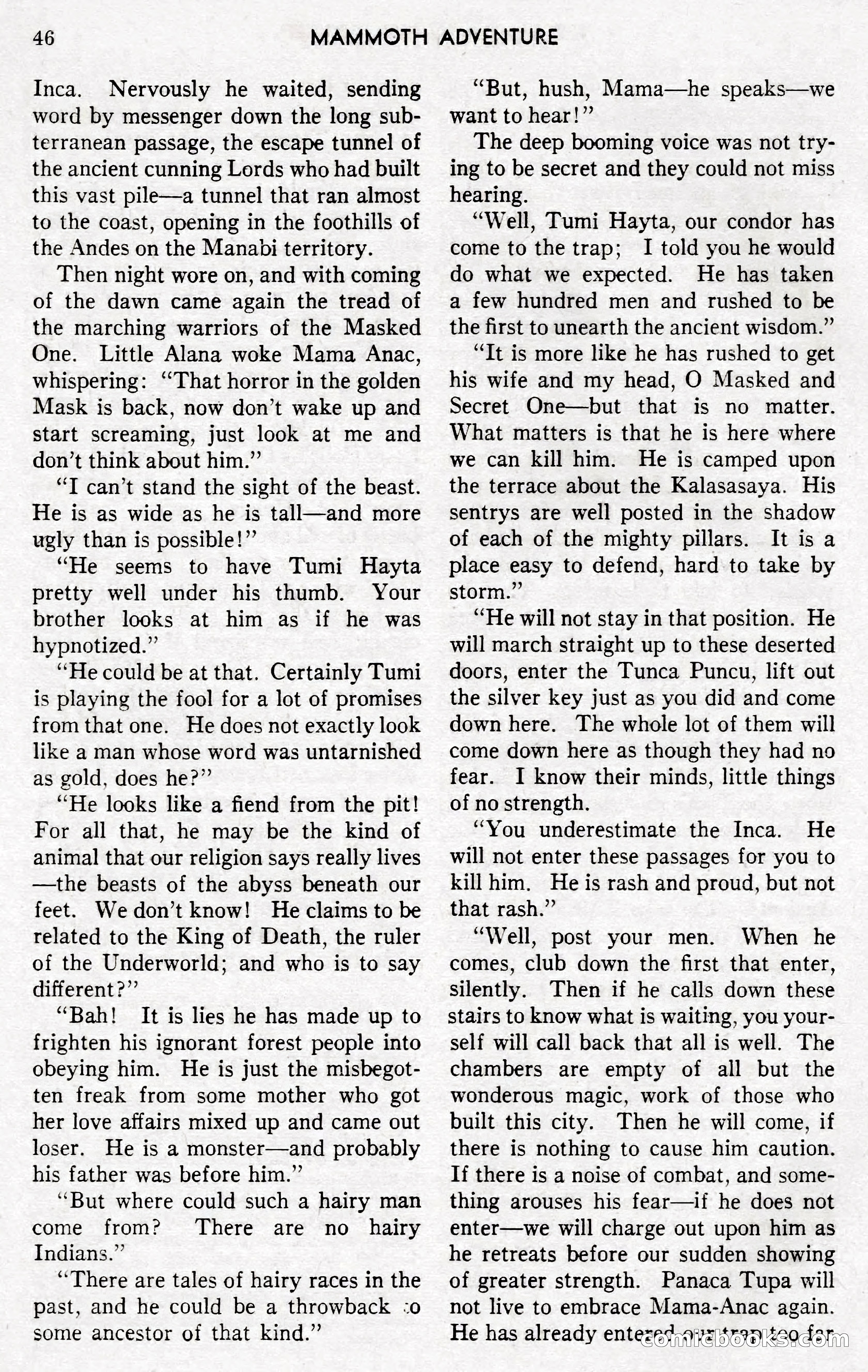 Mammoth Adventure, Volume 1, Number 3 — page 43 of 173