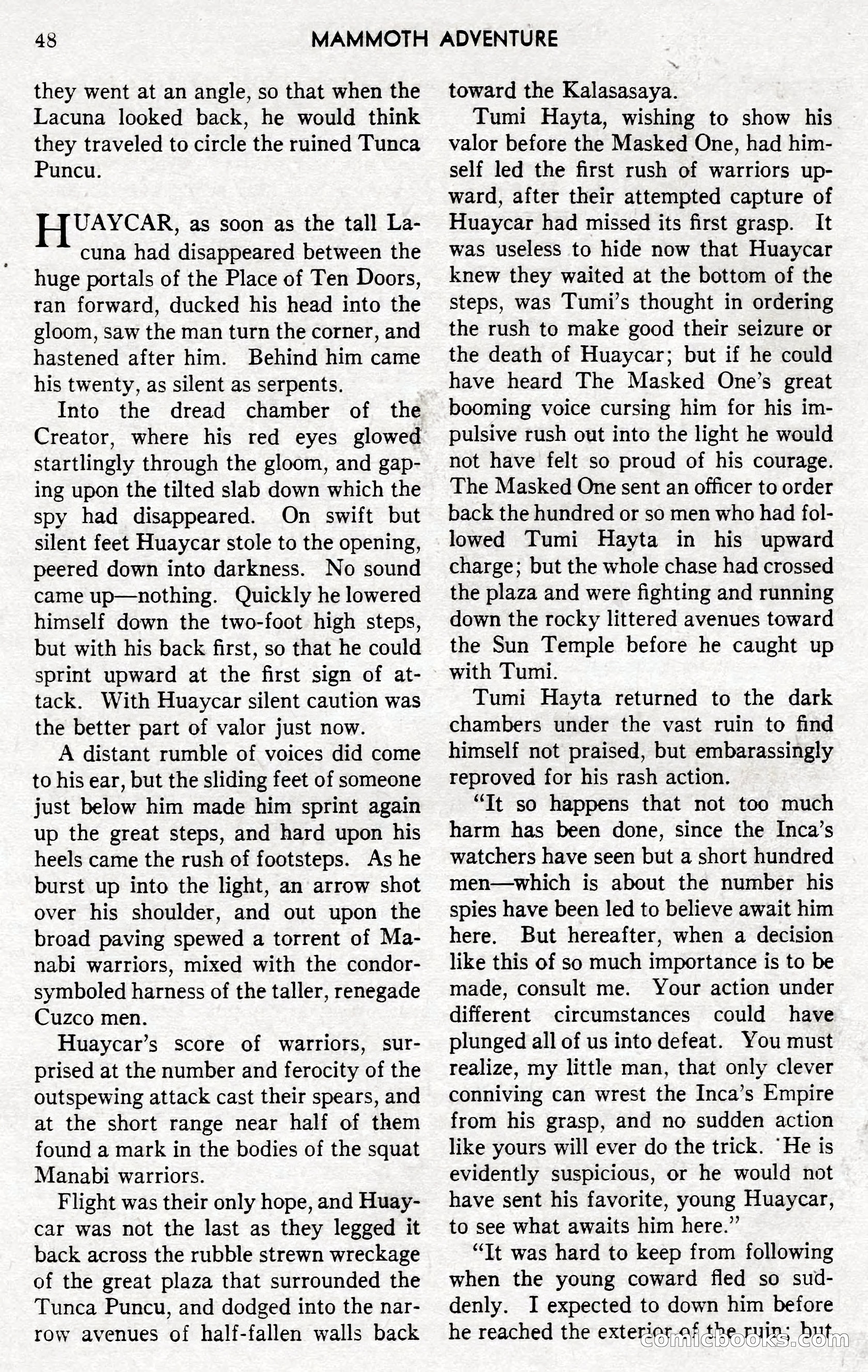 Mammoth Adventure, Volume 1, Number 3 — page 45 of 173
