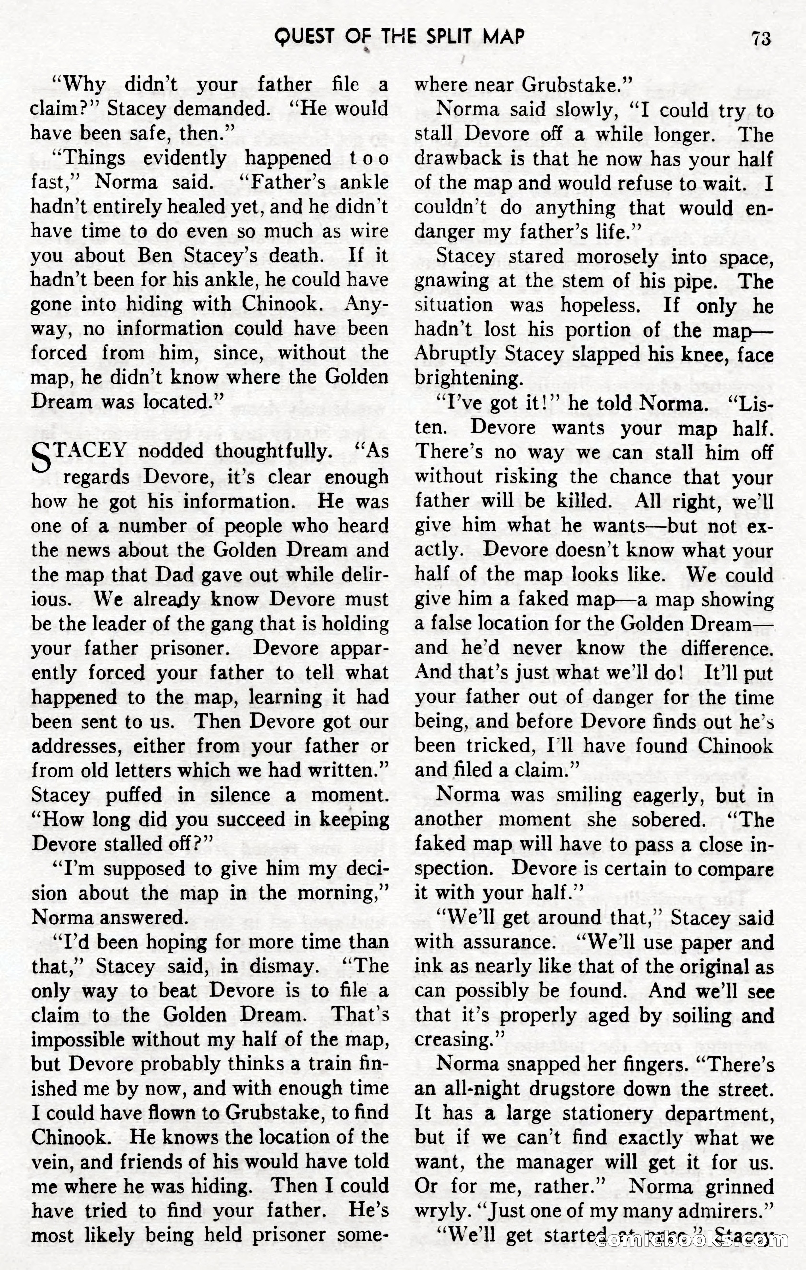 Mammoth Adventure, Volume 1, Number 3 — page 69 of 173