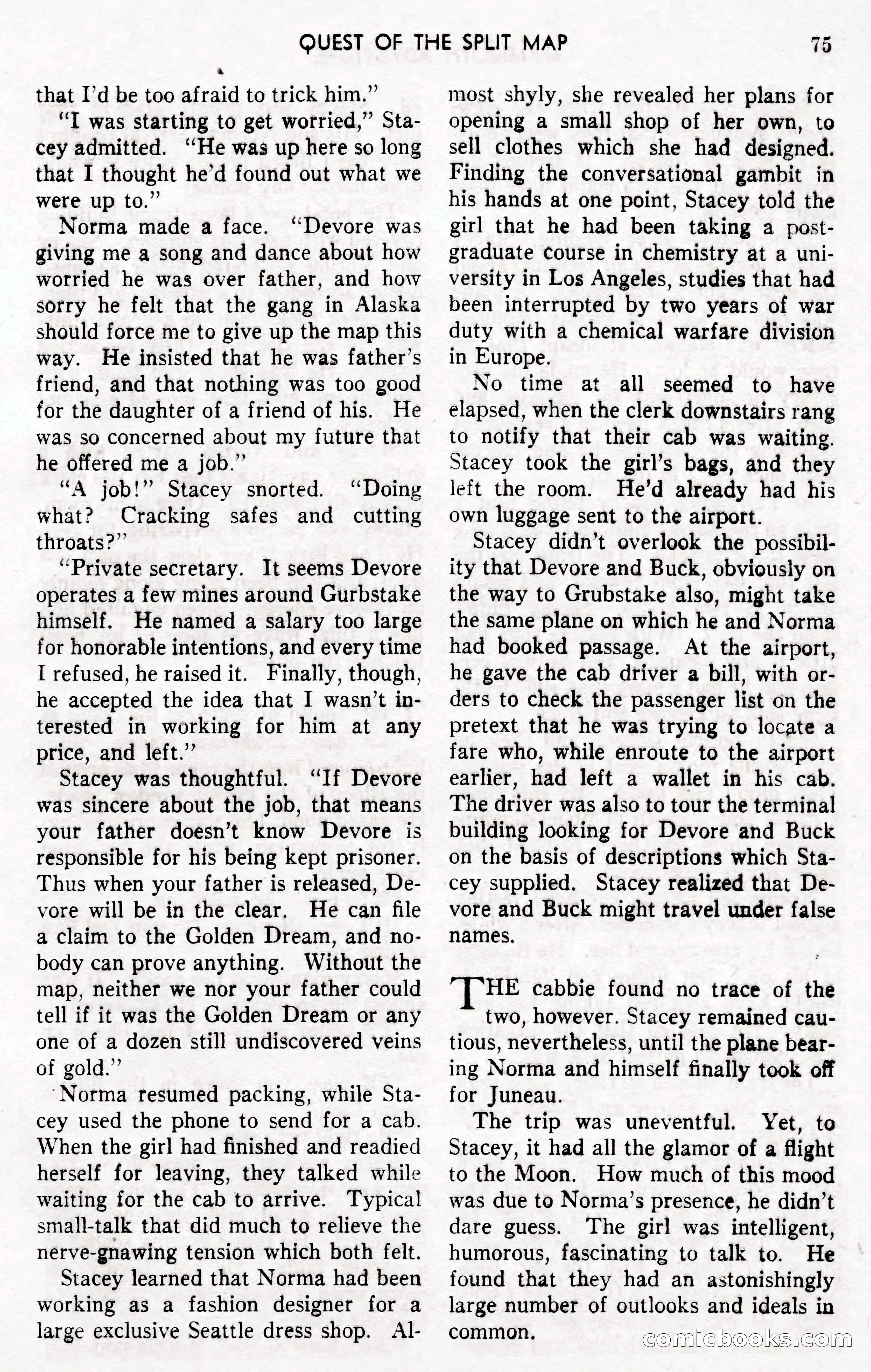 Mammoth Adventure, Volume 1, Number 3 — page 71 of 173