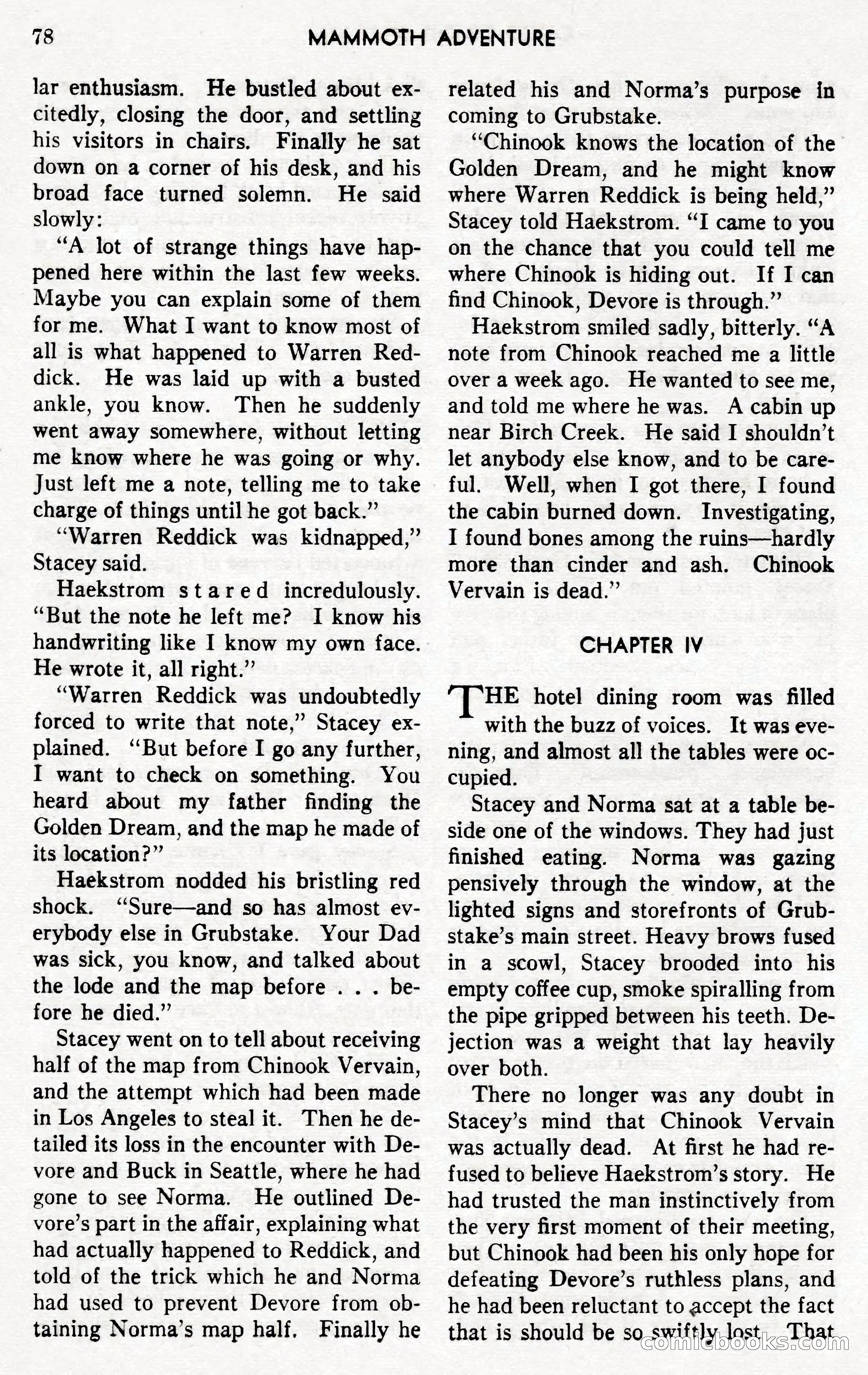 Mammoth Adventure, Volume 1, Number 3 — page 74 of 173