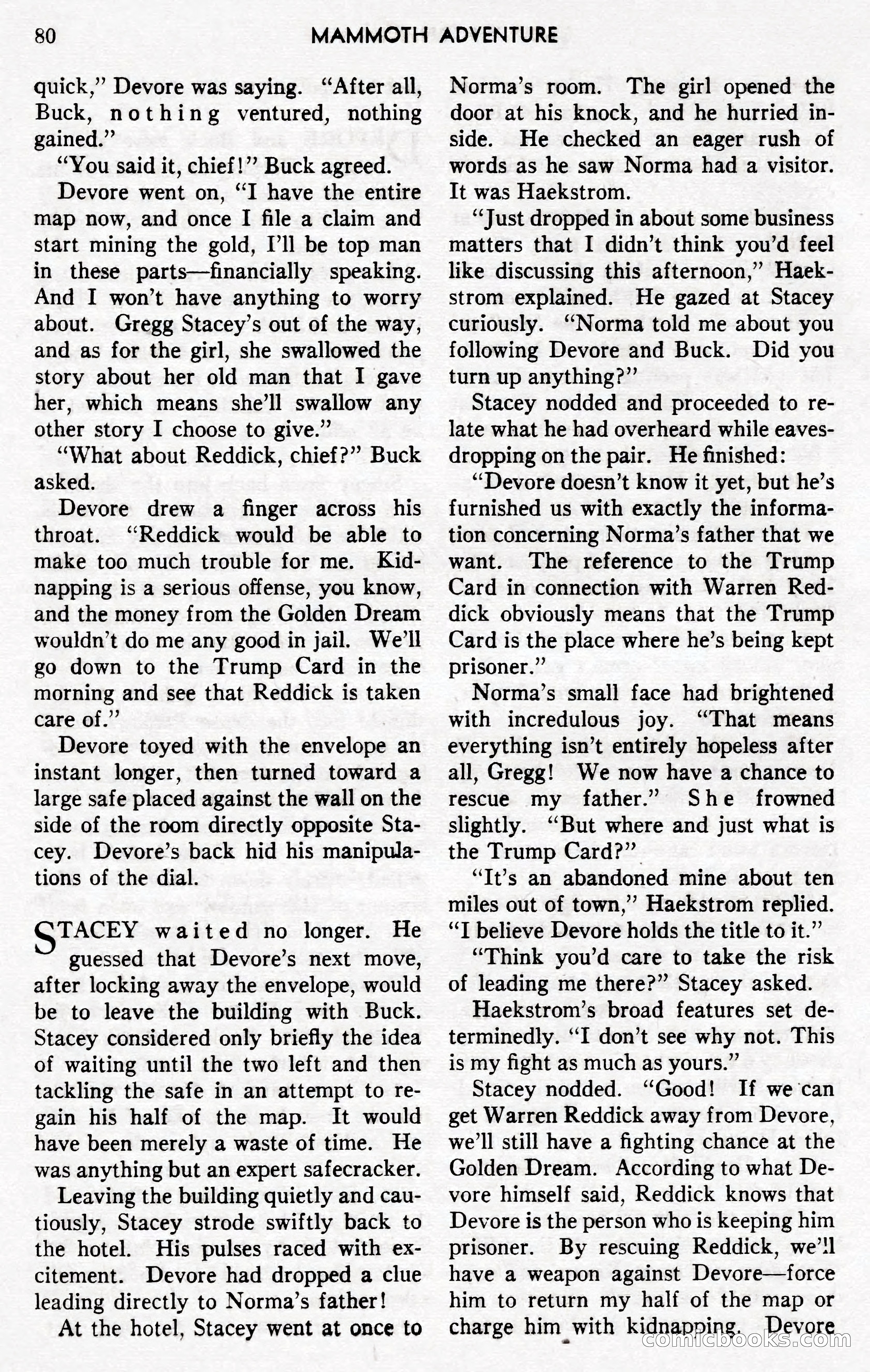Mammoth Adventure, Volume 1, Number 3 — page 76 of 173
