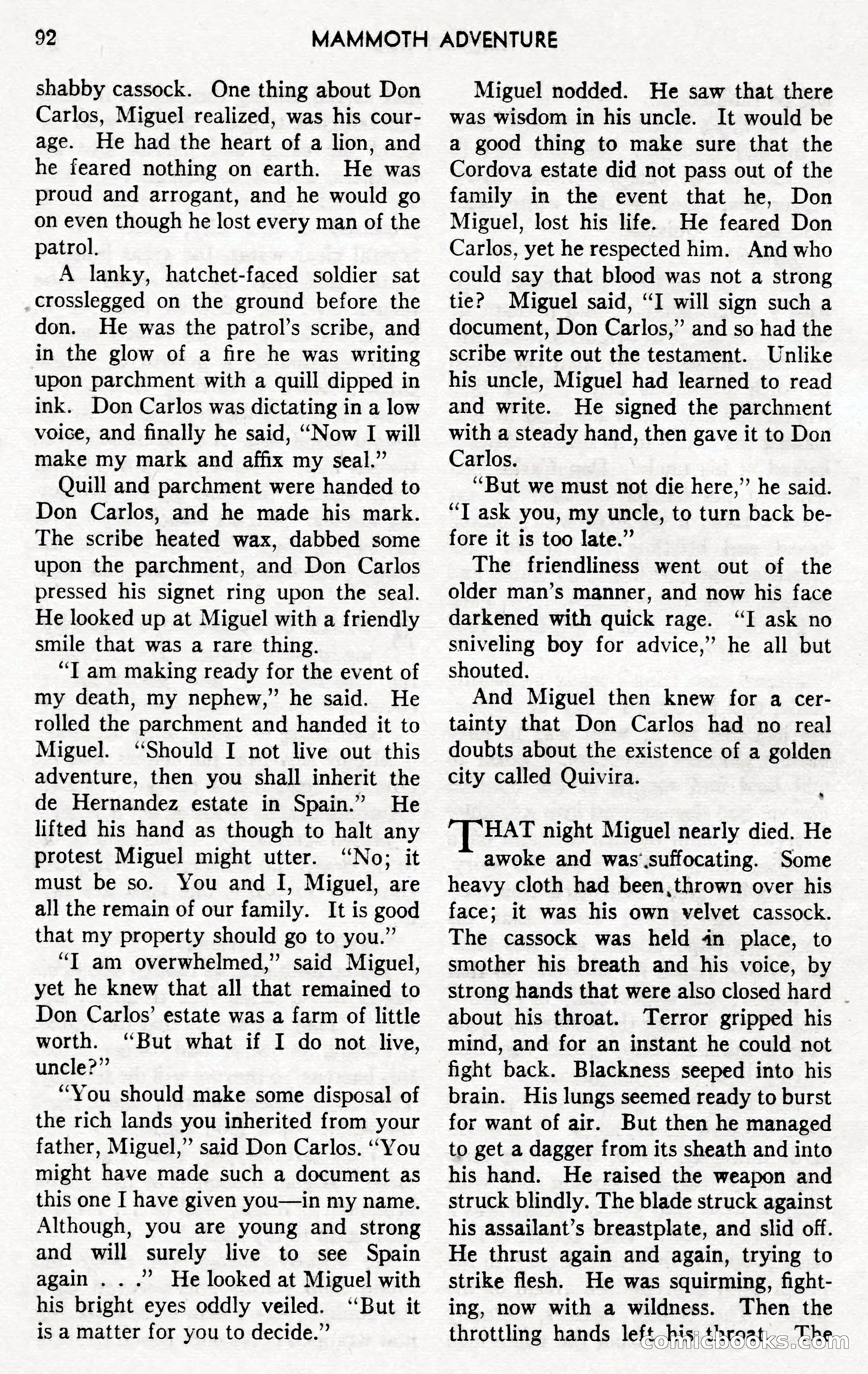 Mammoth Adventure, Volume 1, Number 3 — page 87 of 173