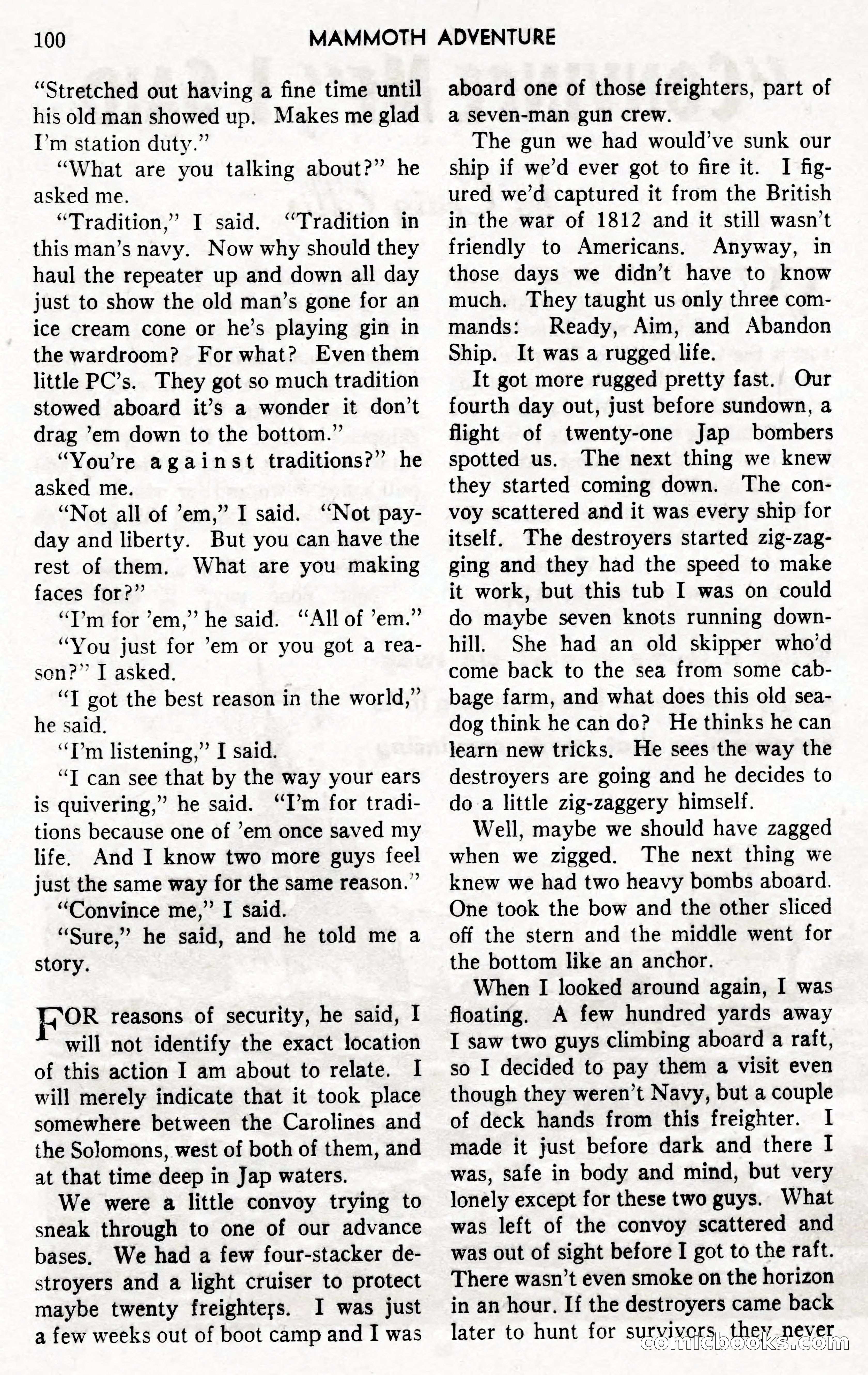 Mammoth Adventure, Volume 1, Number 3 — page 94 of 173