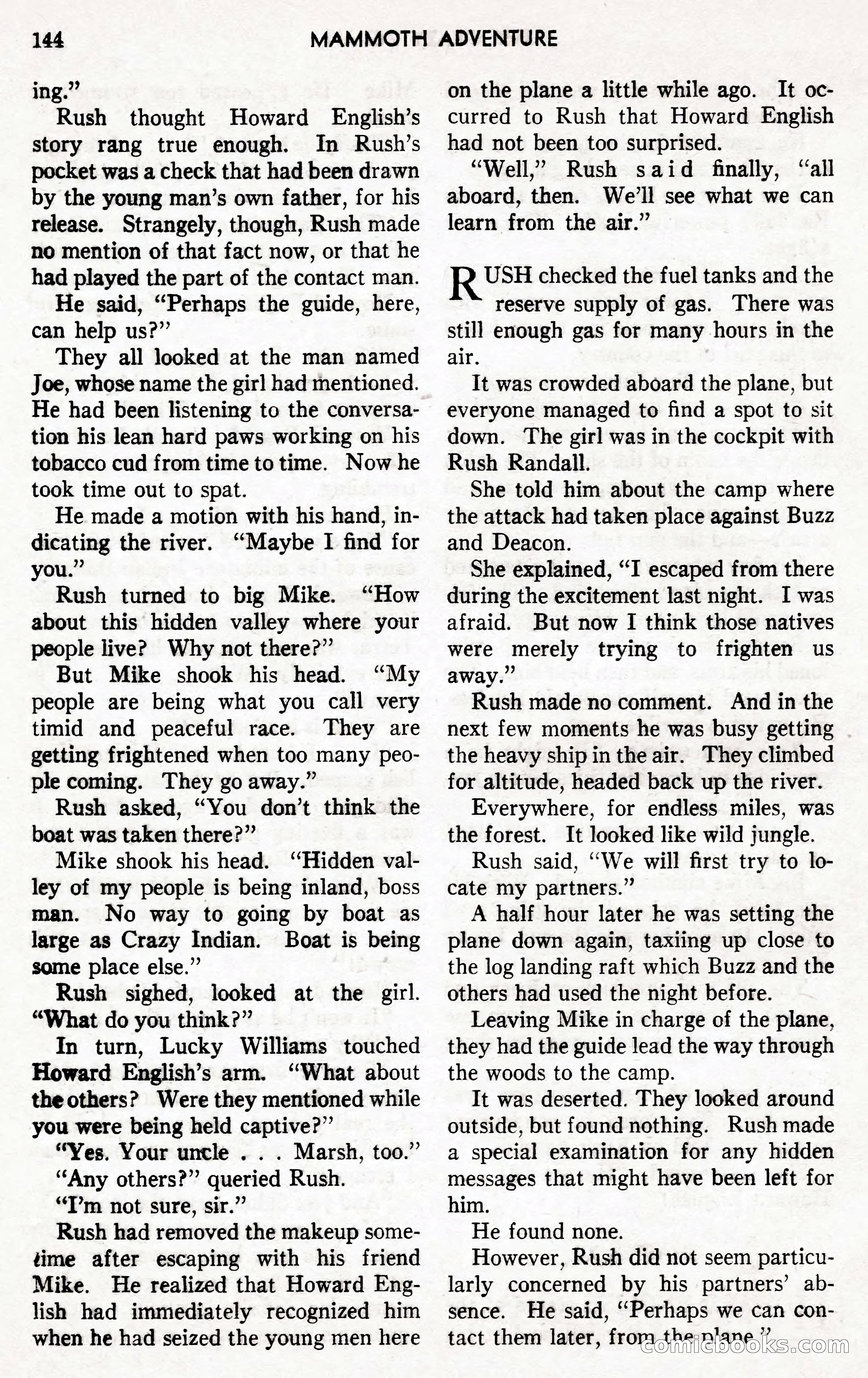Mammoth Adventure, Volume 1, Number 3 — page 137 of 173