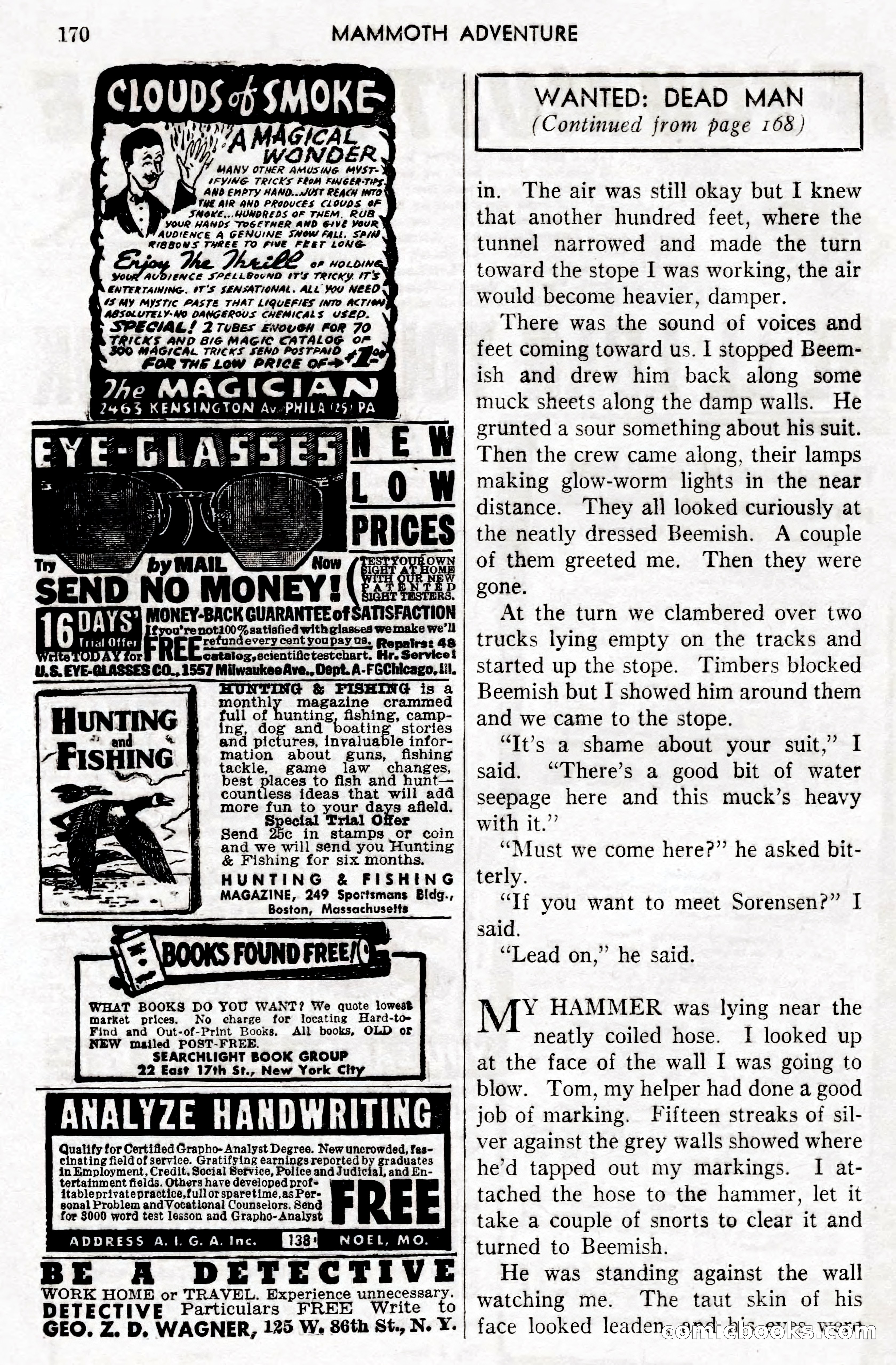 Mammoth Adventure, Volume 1, Number 3 — page 162 of 173