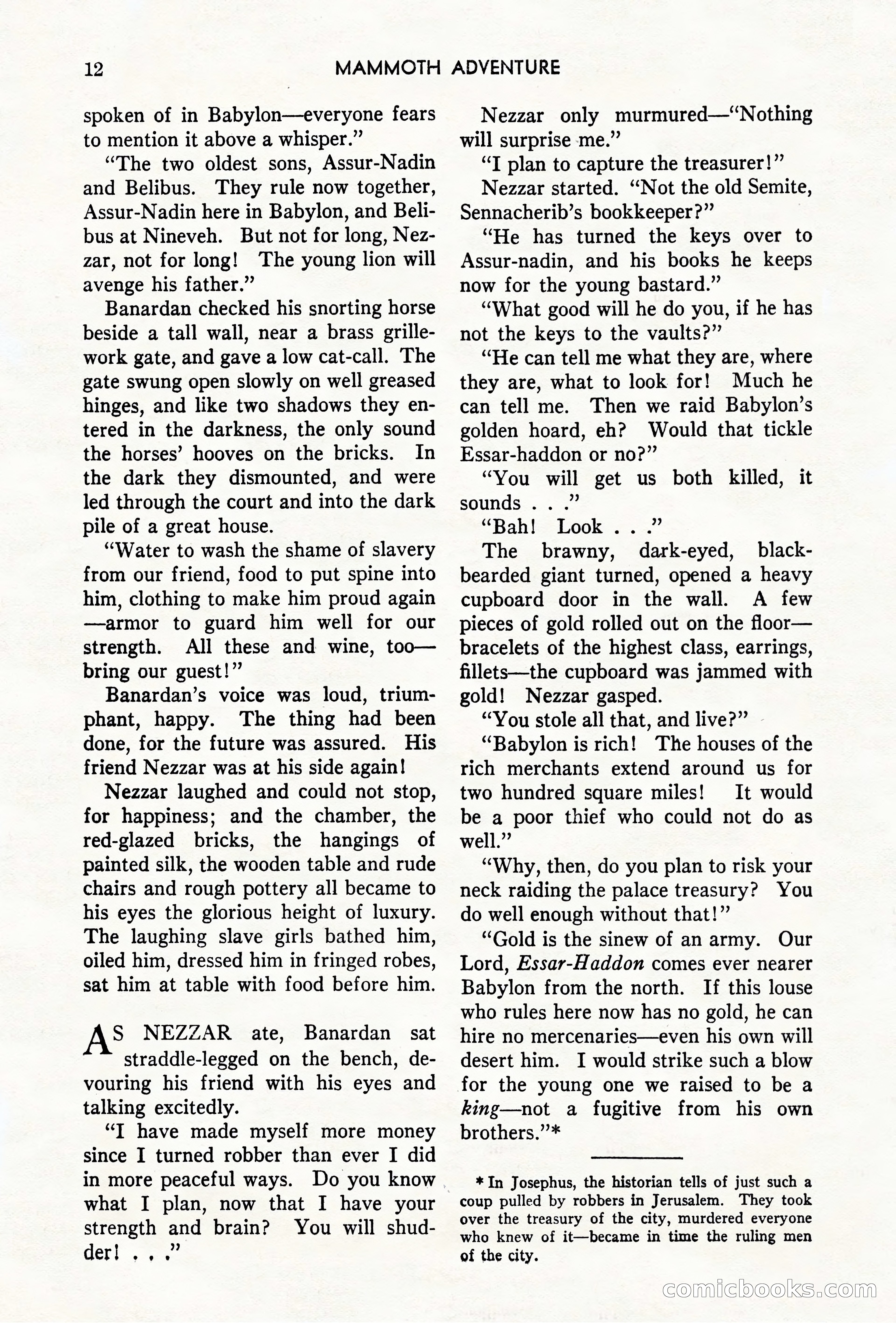 Mammoth Adventure, May 1947 — page 12 of 180
