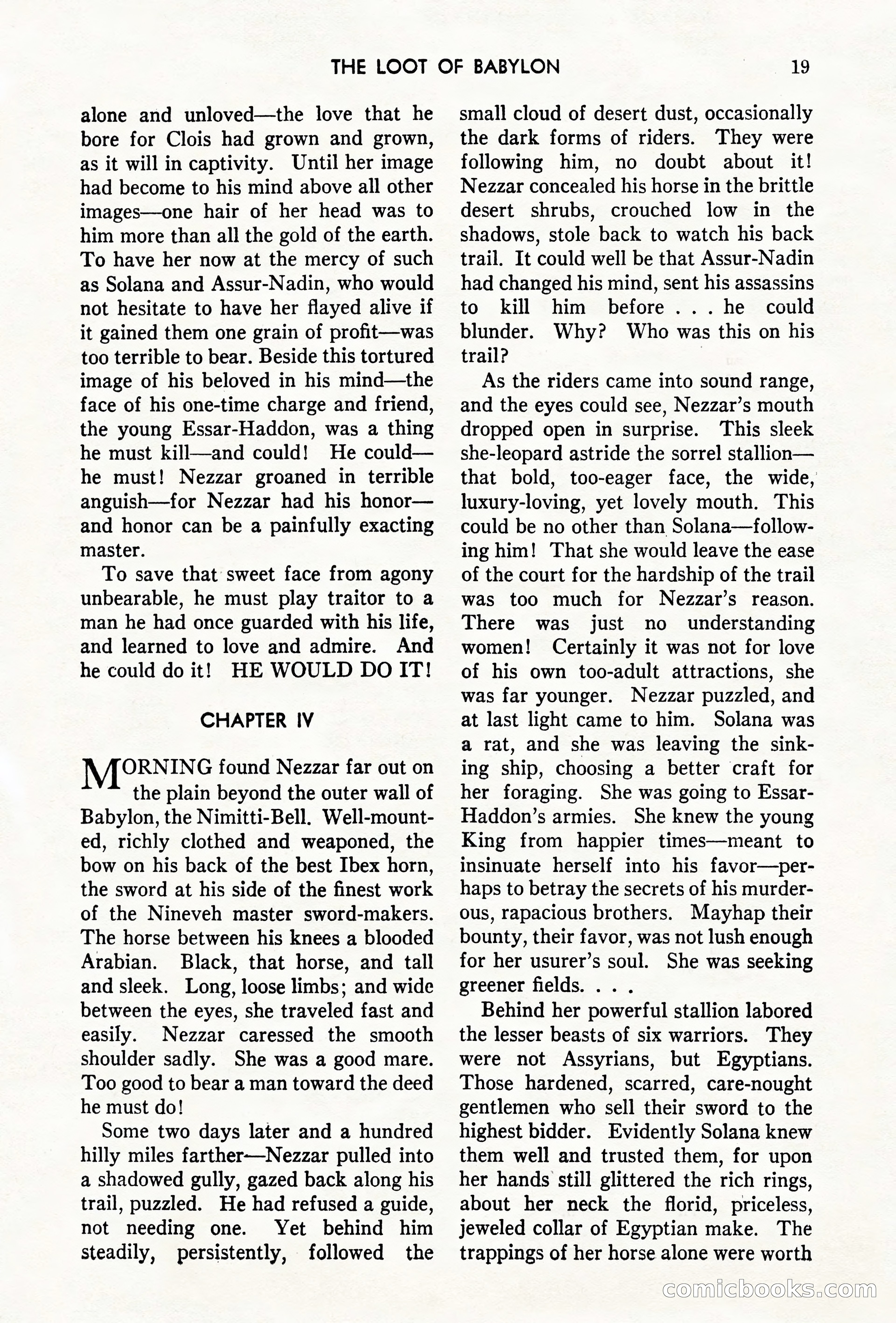 Mammoth Adventure, May 1947 — page 19 of 180