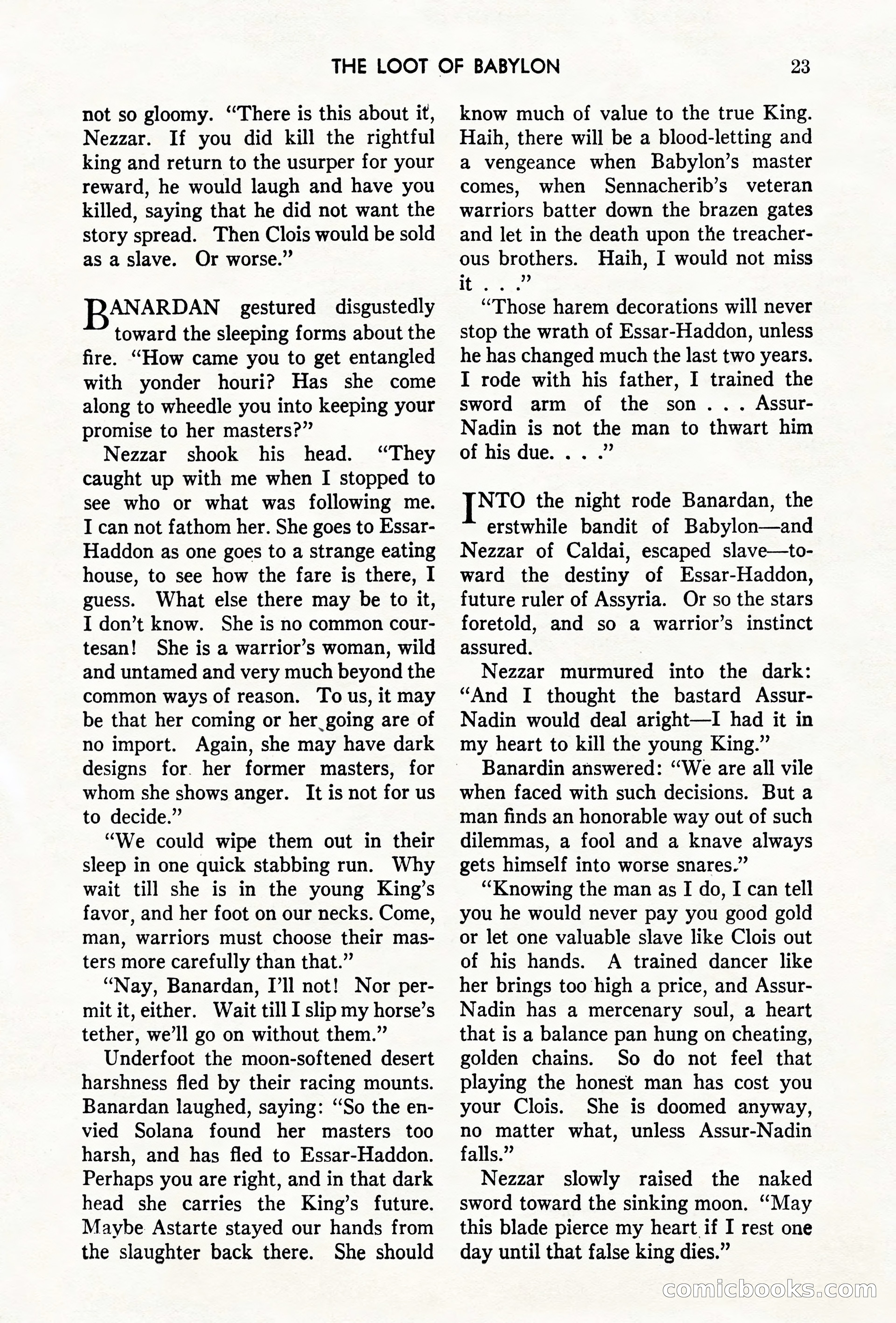 Mammoth Adventure, May 1947 — page 23 of 180