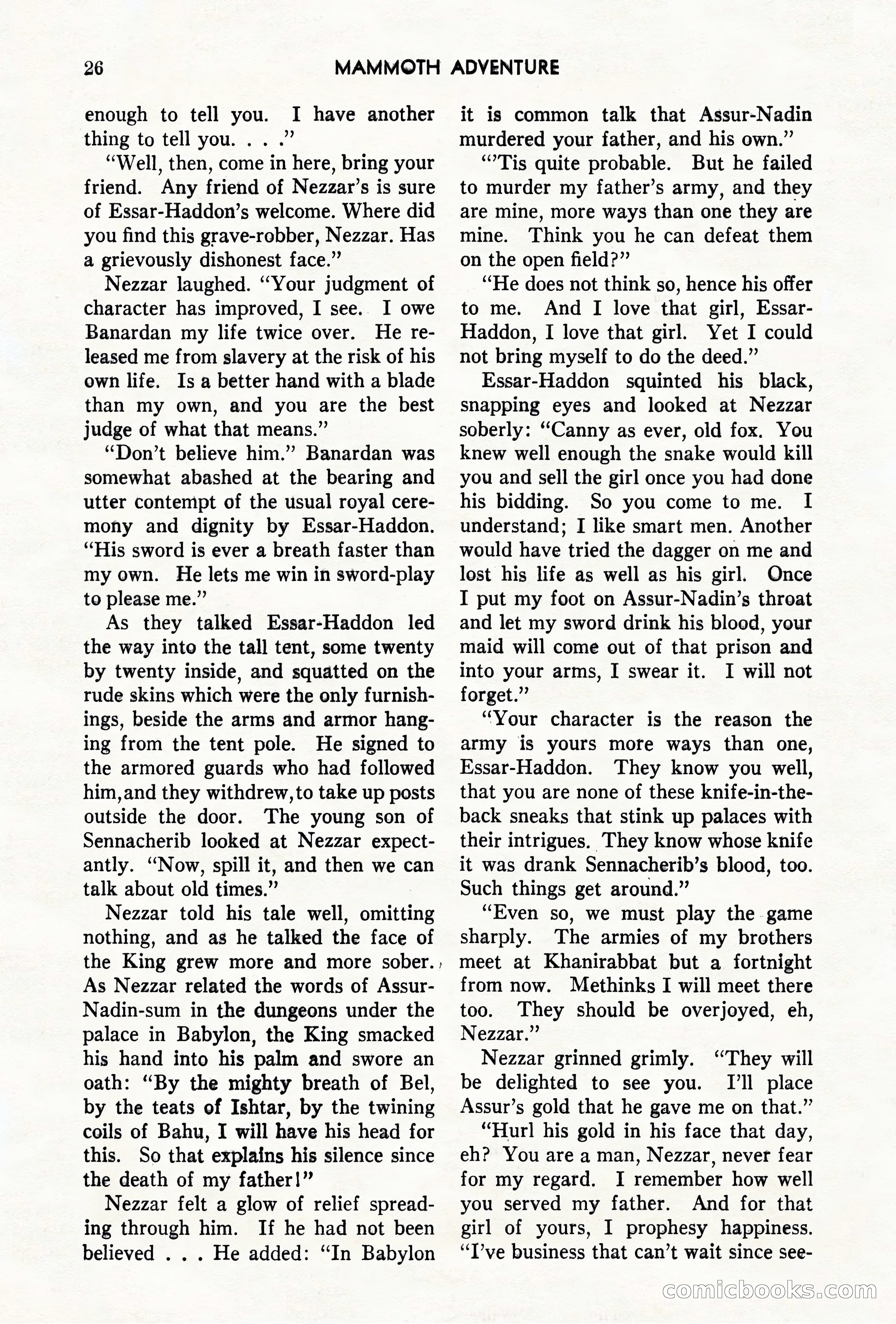 Mammoth Adventure, May 1947 — page 26 of 180