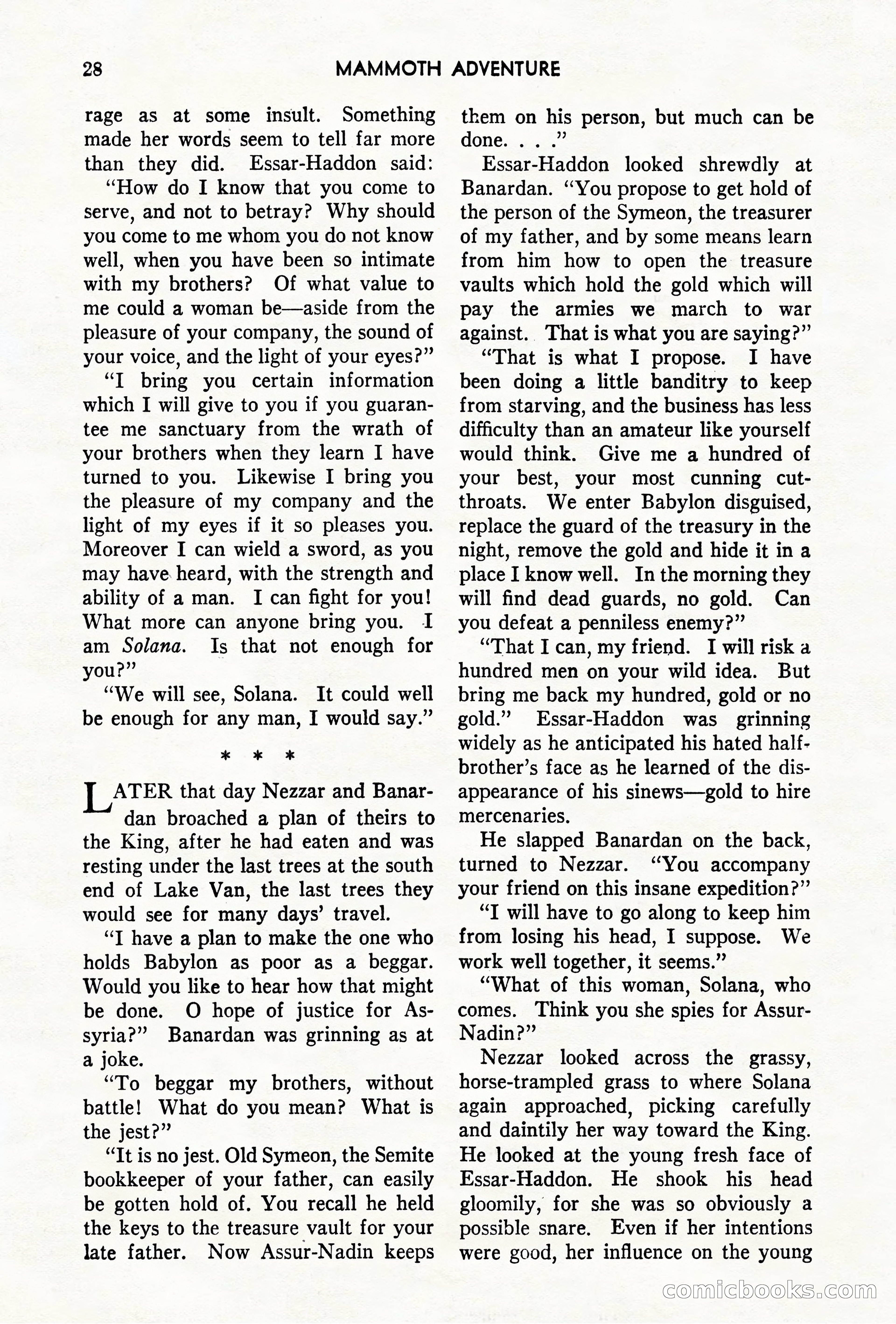 Mammoth Adventure, May 1947 — page 28 of 180
