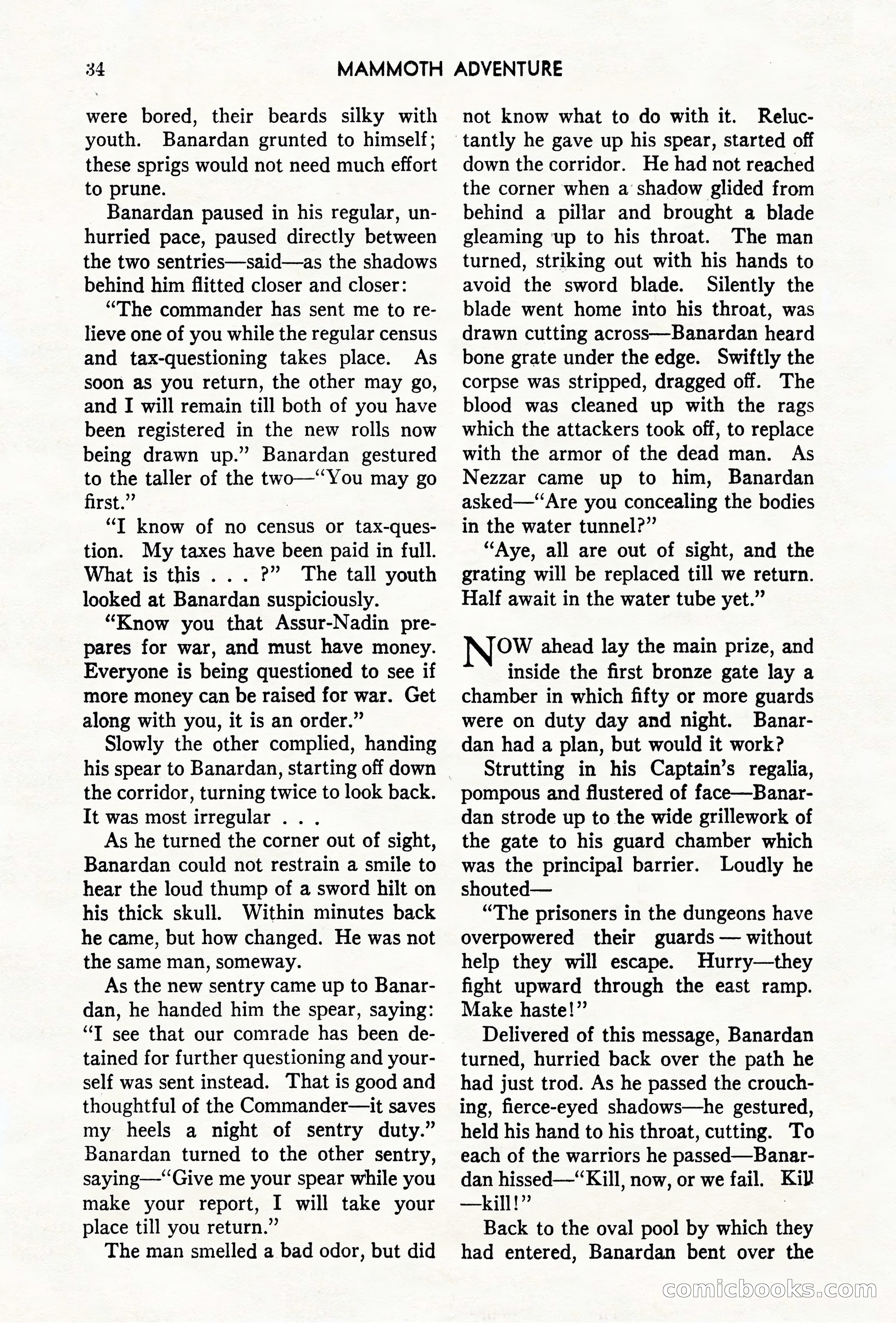 Mammoth Adventure, May 1947 — page 34 of 180