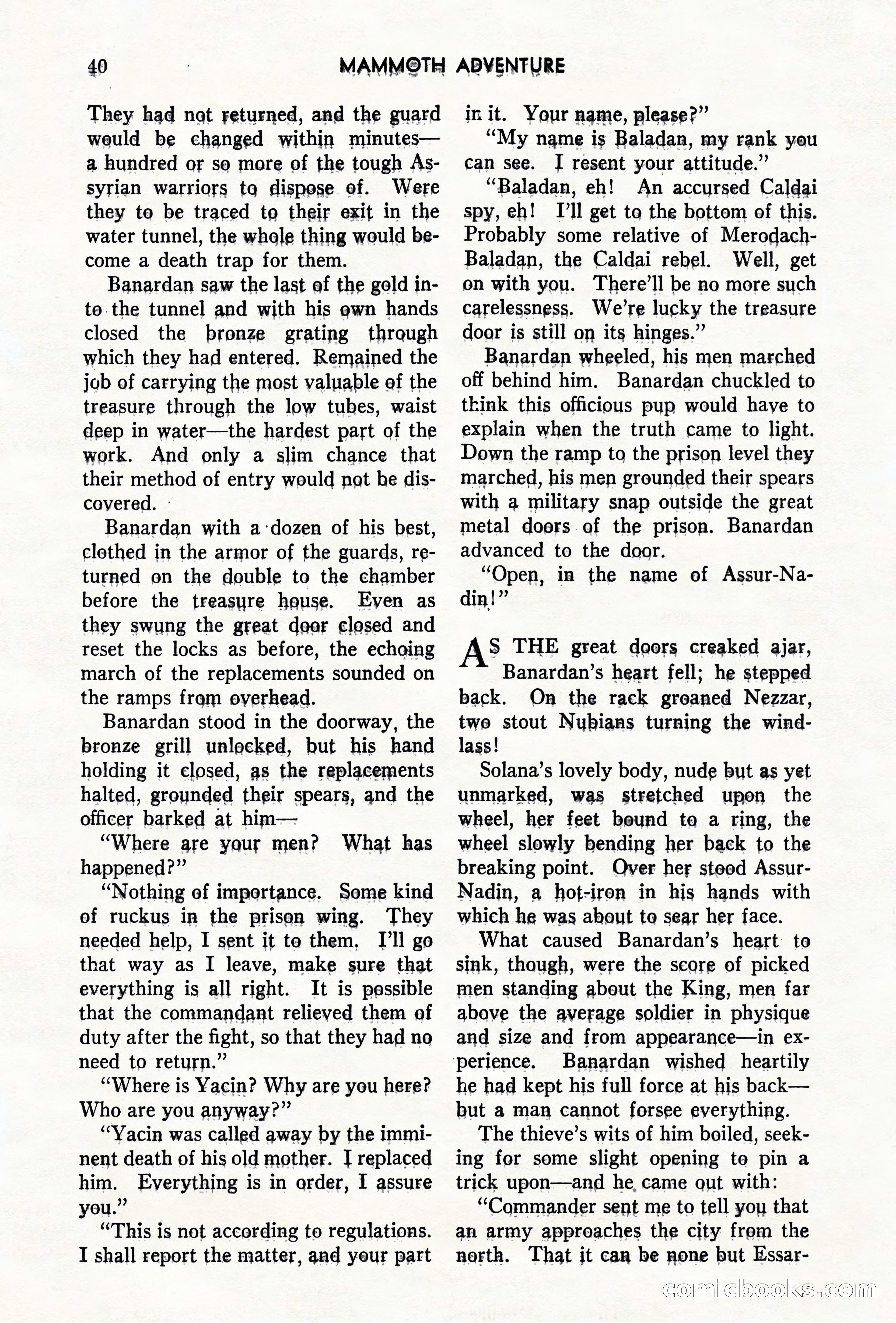 Mammoth Adventure, May 1947 — page 40 of 180