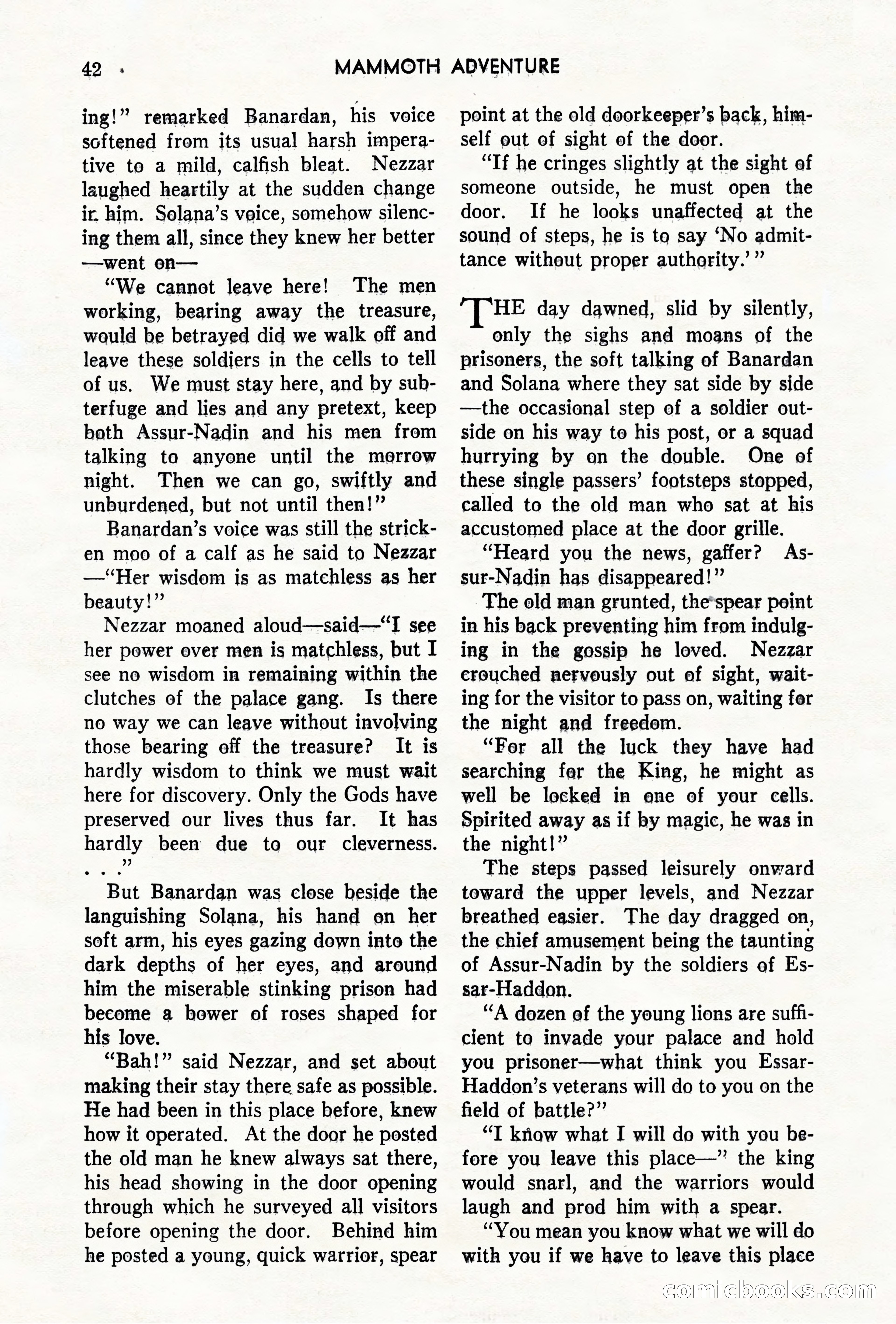 Mammoth Adventure, May 1947 — page 42 of 180