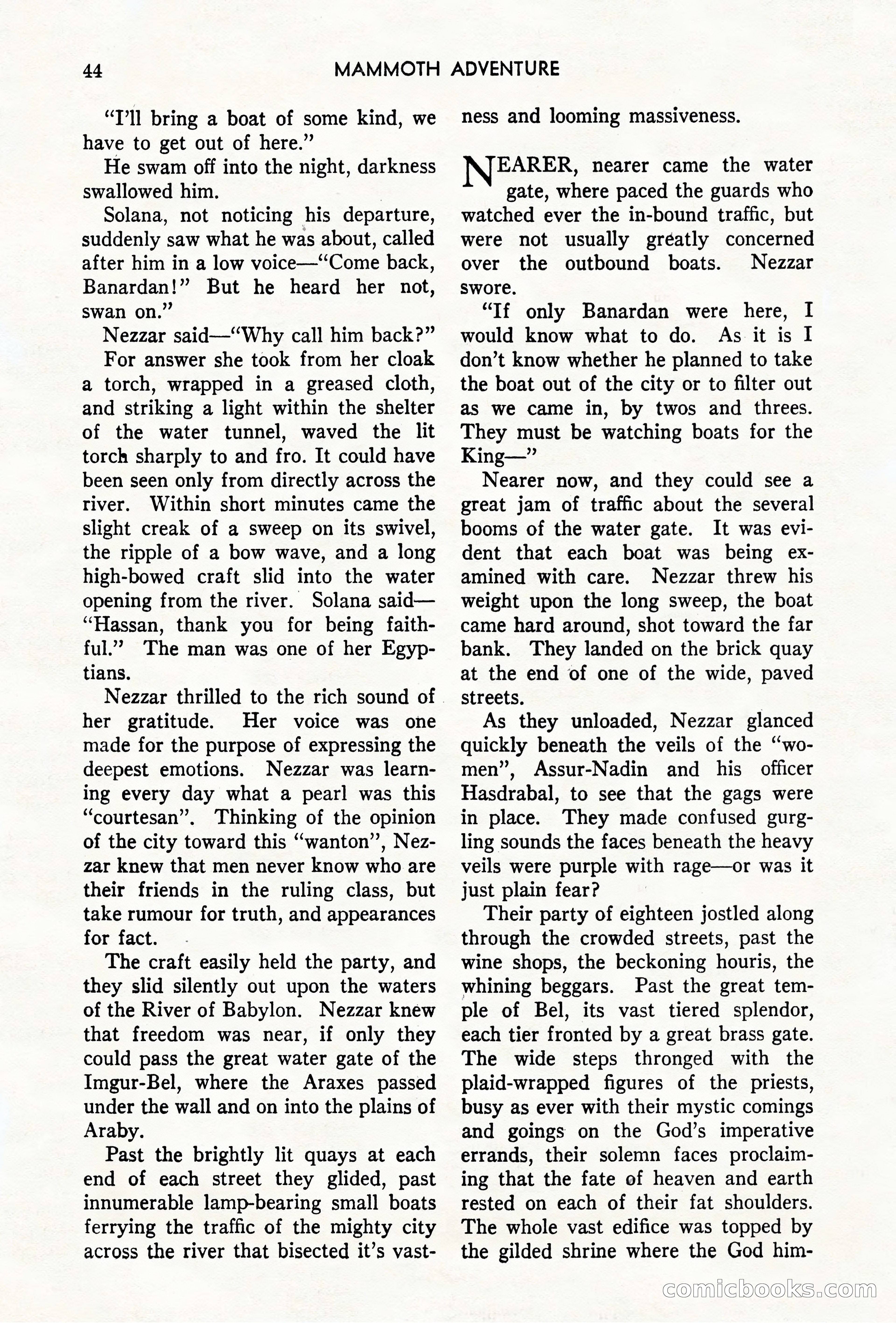 Mammoth Adventure, May 1947 — page 44 of 180