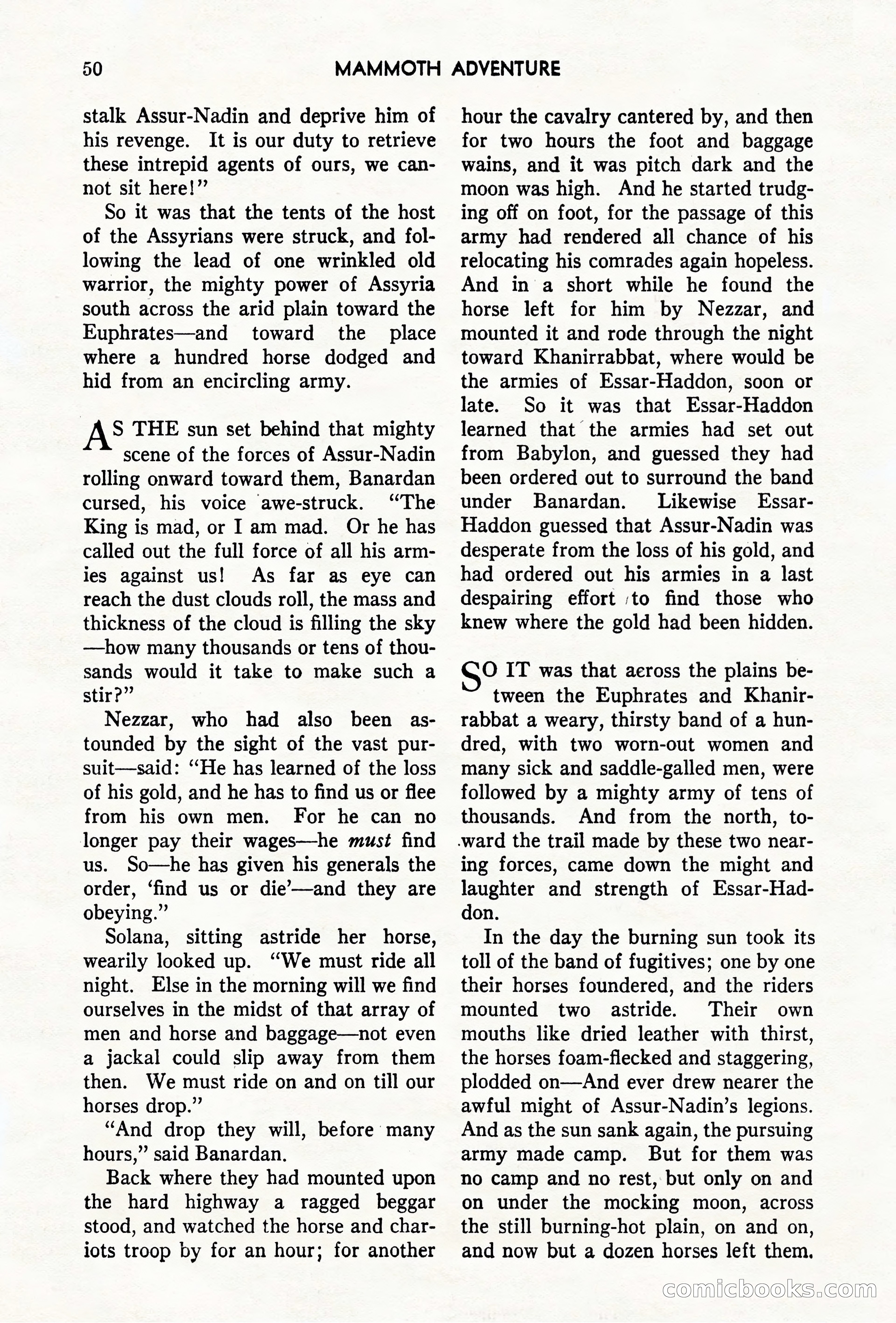 Mammoth Adventure, May 1947 — page 50 of 180