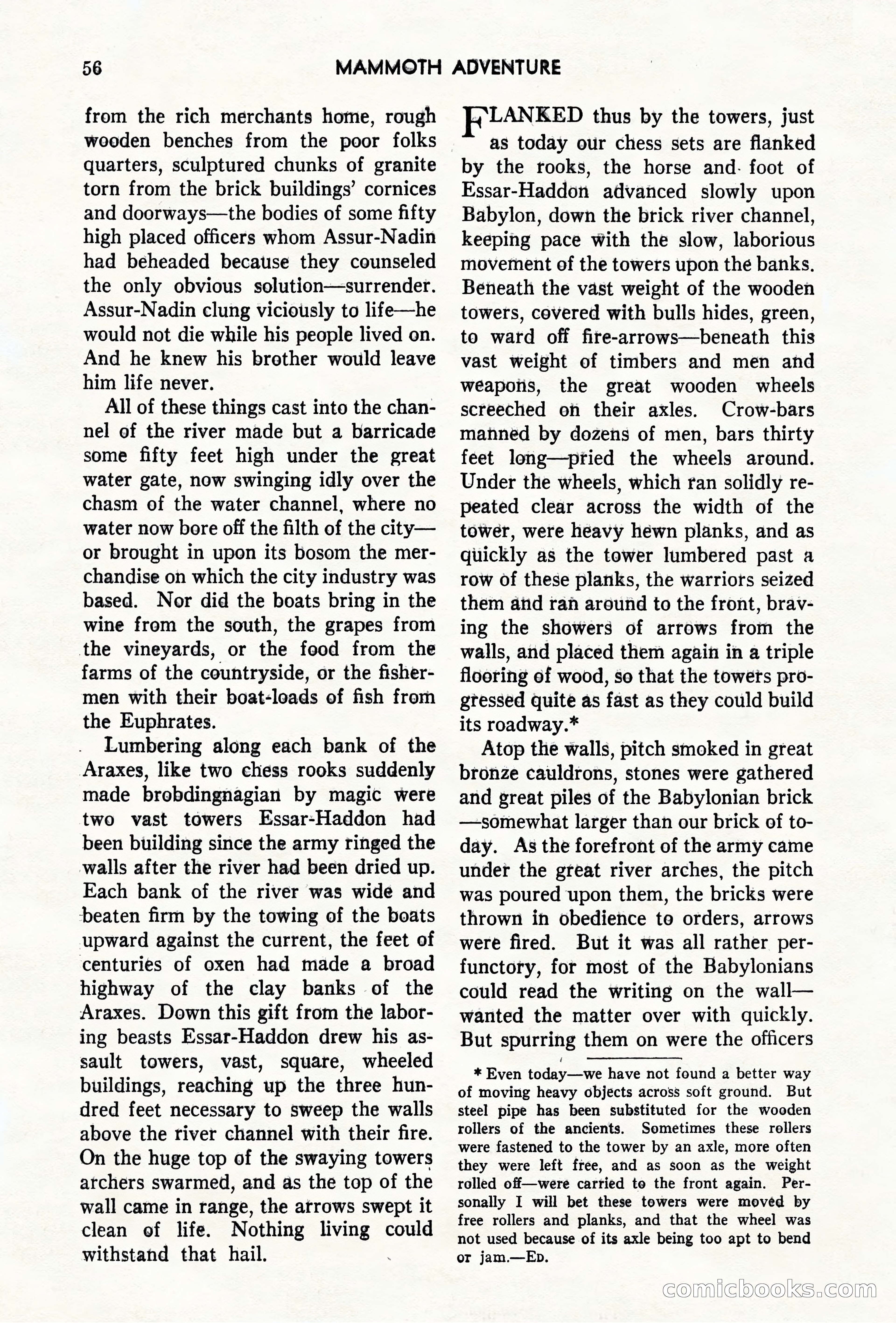 Mammoth Adventure, May 1947 — page 56 of 180
