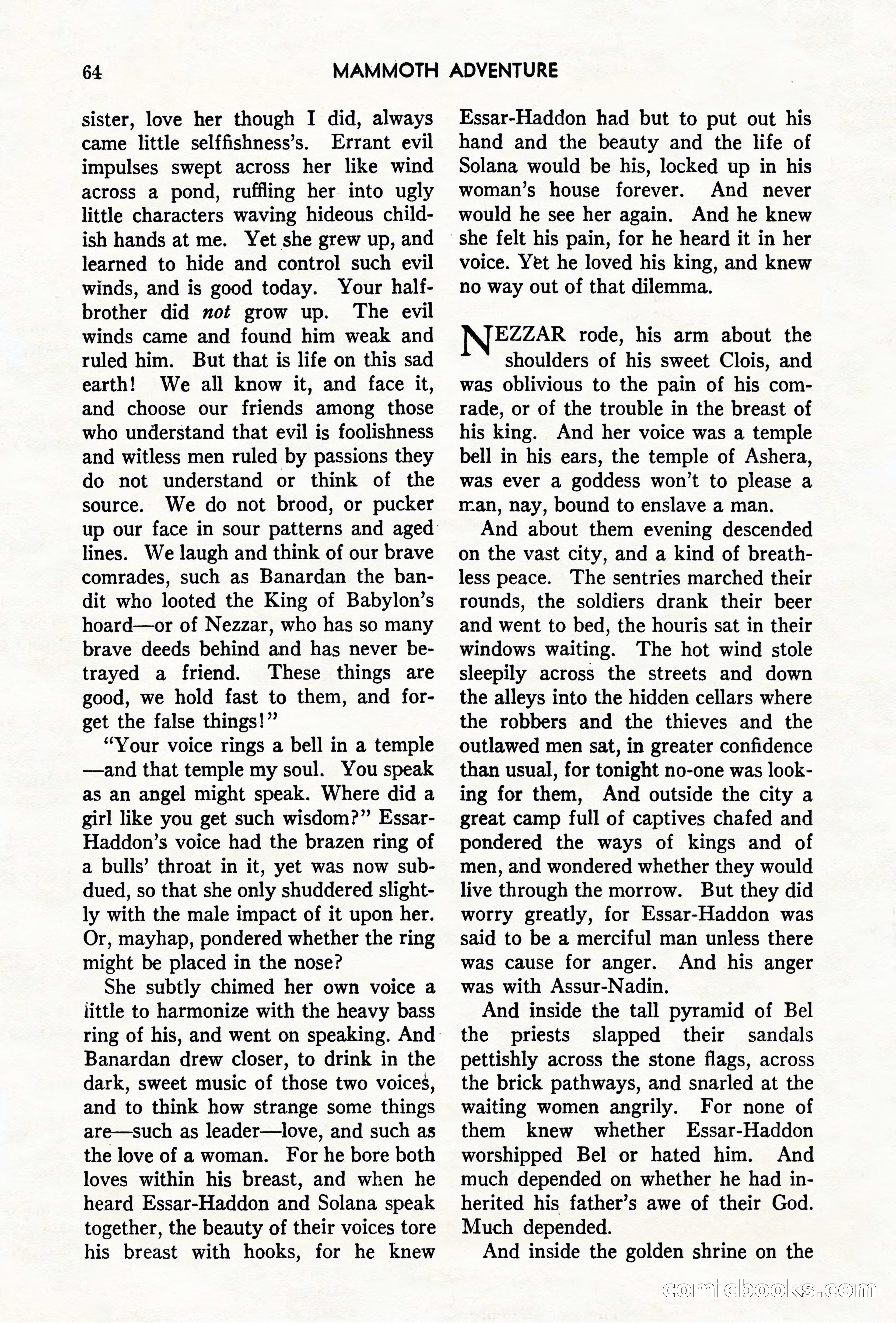Mammoth Adventure, May 1947 — page 64 of 180