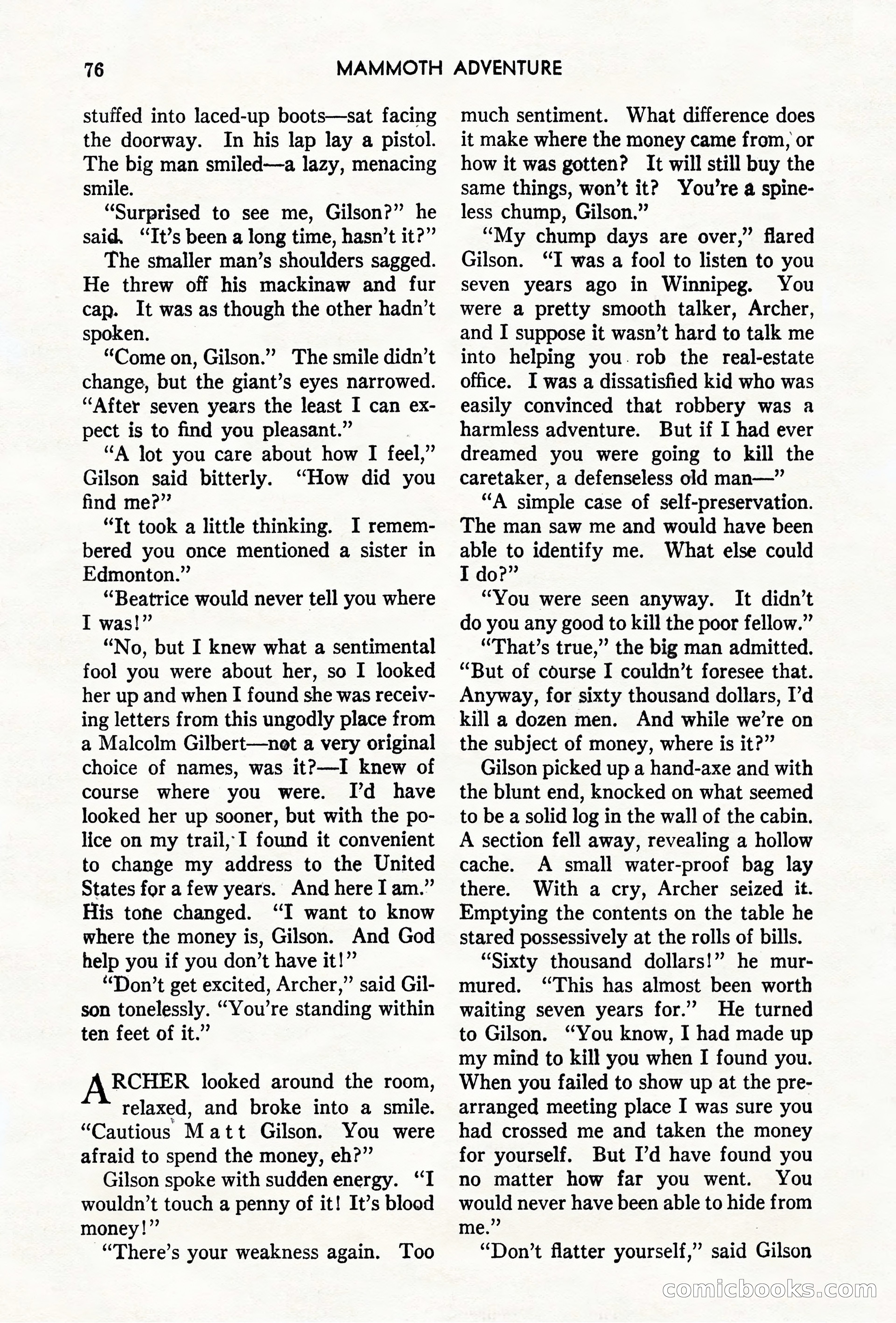 Mammoth Adventure, May 1947 — page 76 of 180