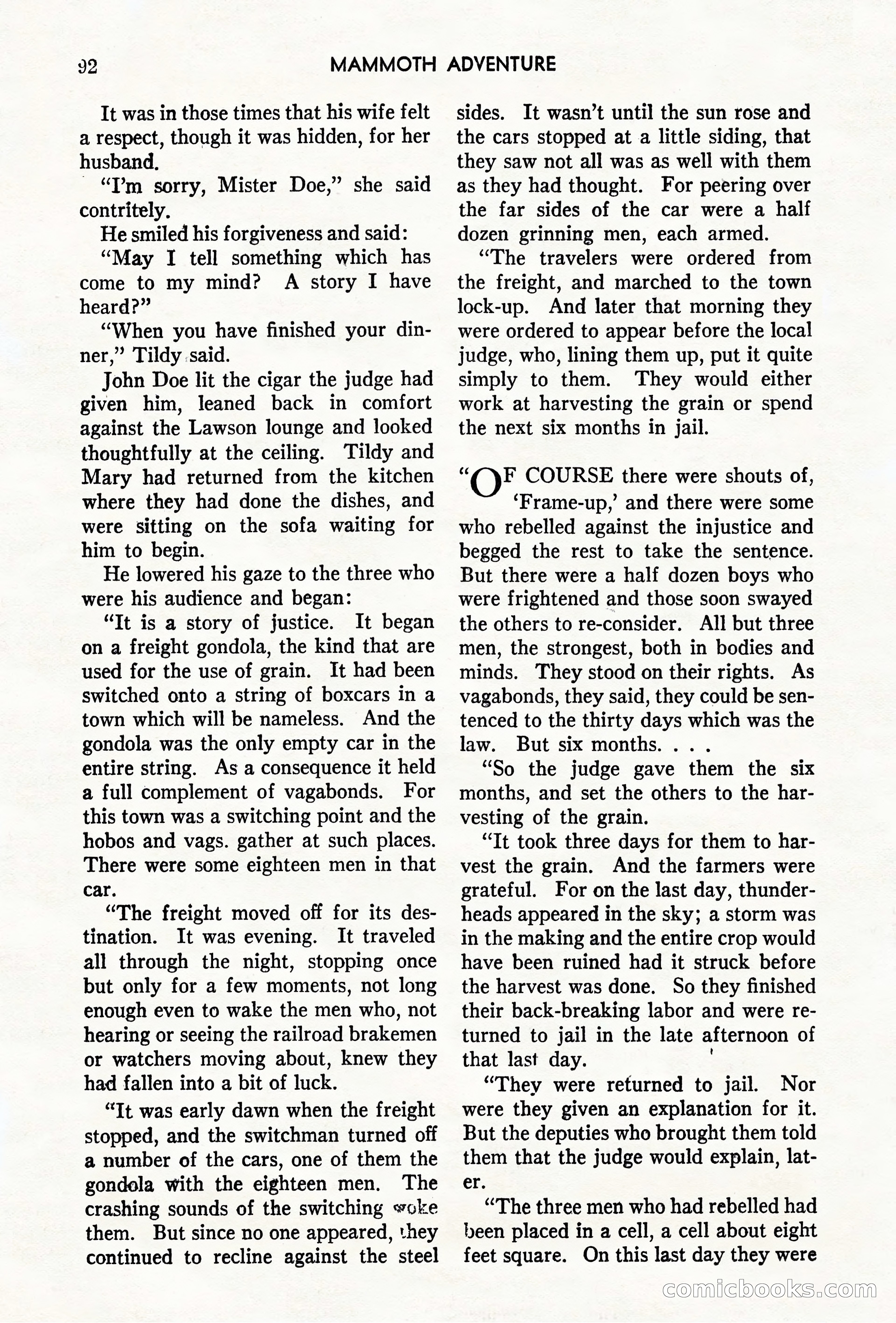 Mammoth Adventure, May 1947 — page 92 of 180