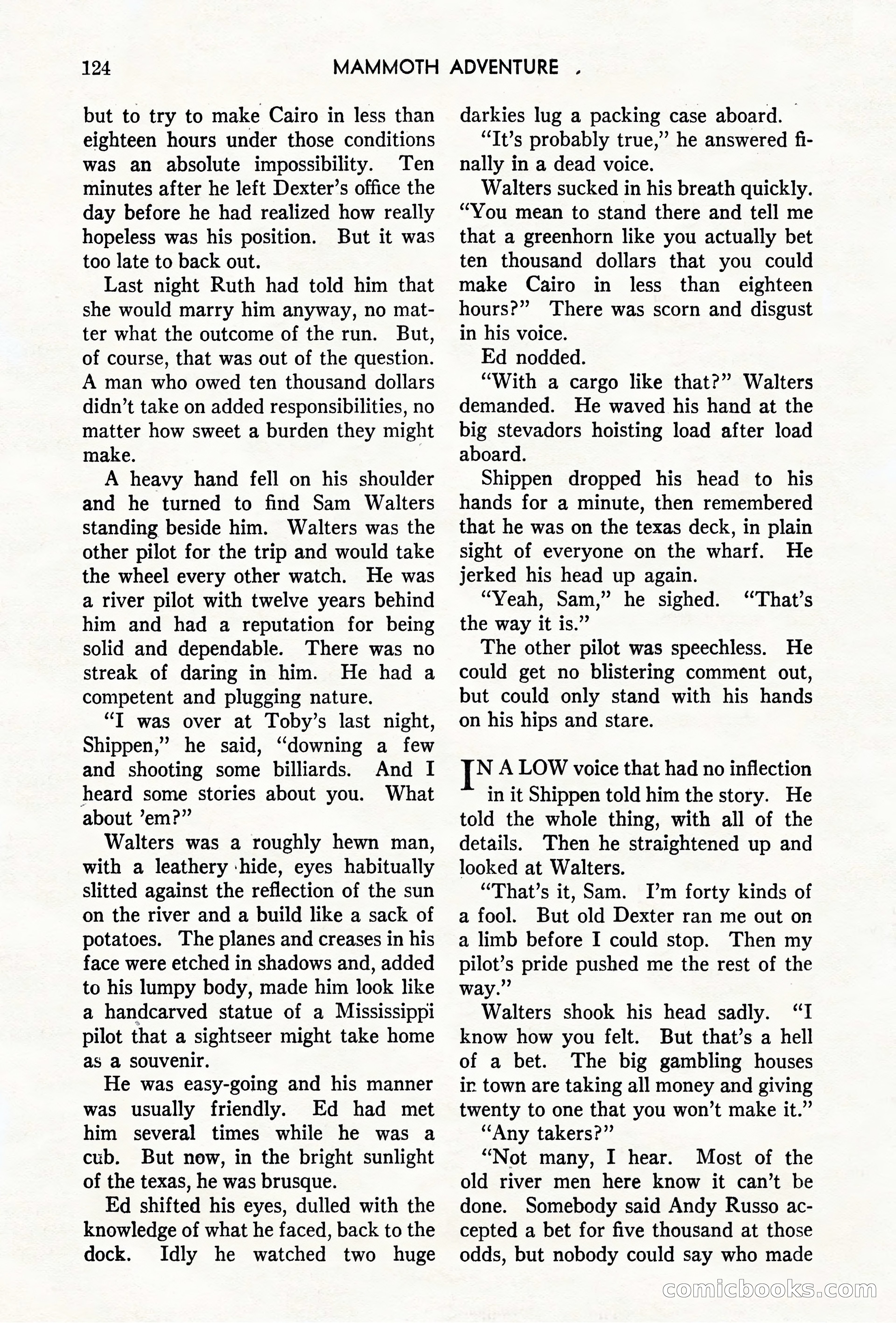 Mammoth Adventure, May 1947 — page 124 of 180