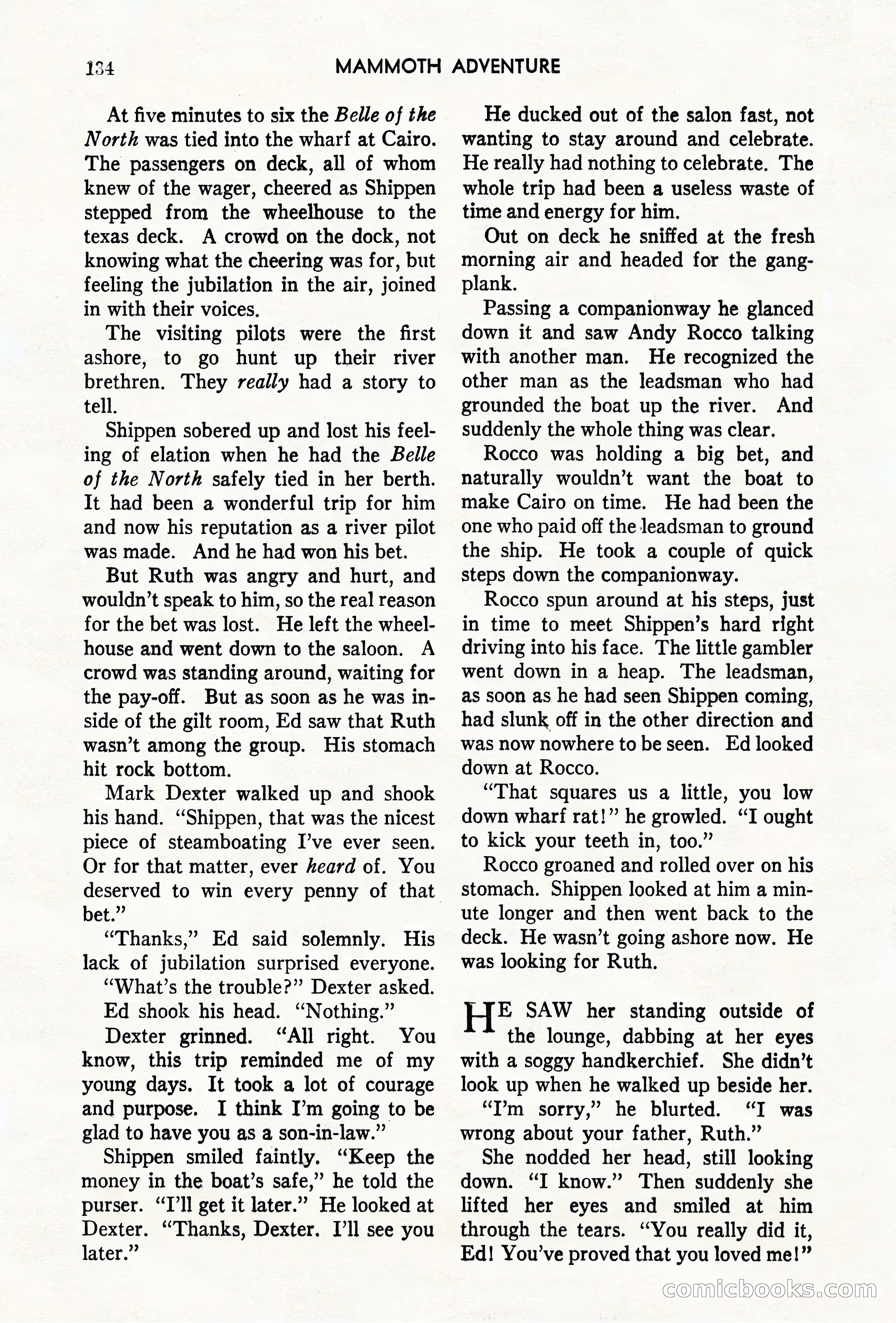 Mammoth Adventure, May 1947 — page 134 of 180