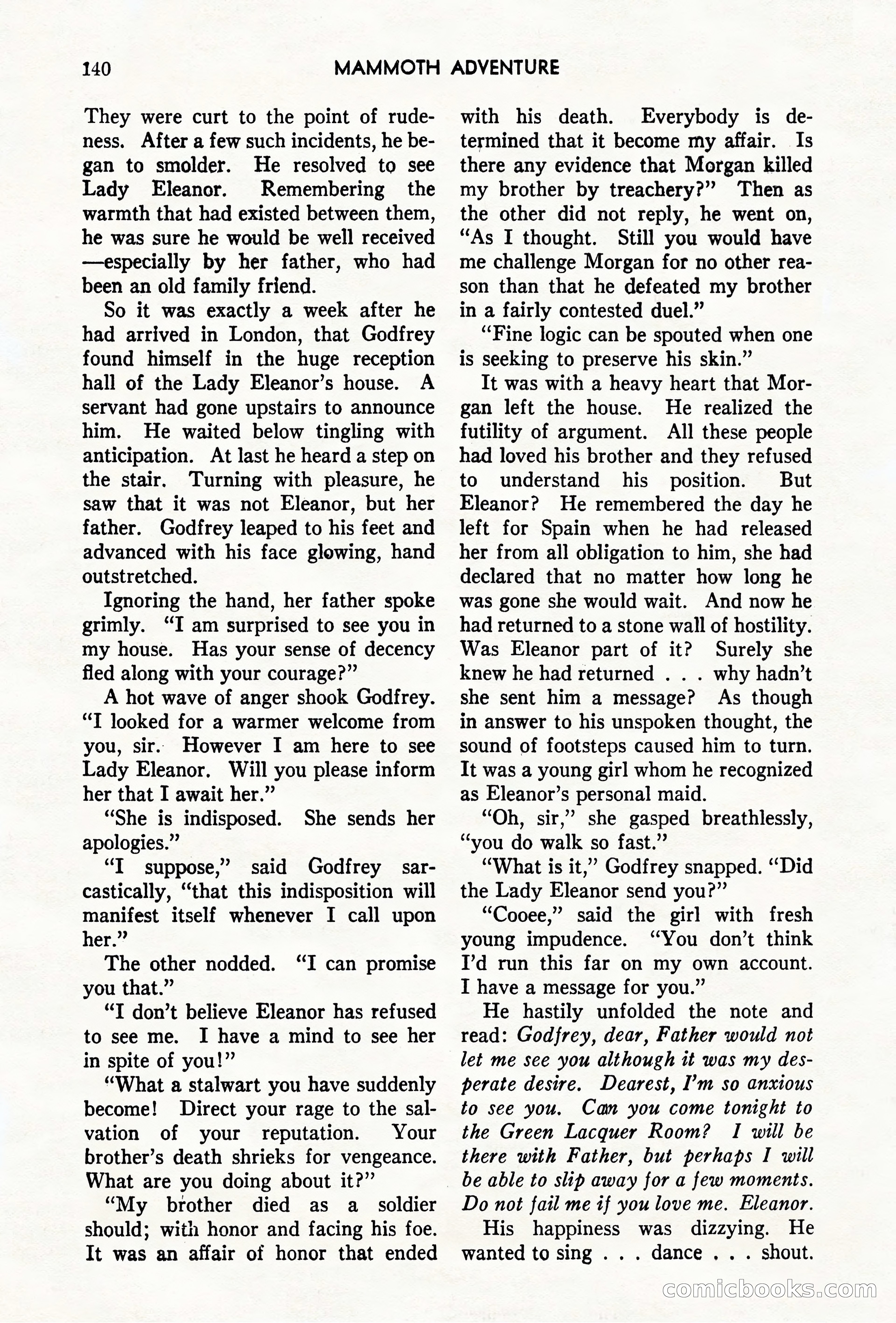 Mammoth Adventure, May 1947 — page 140 of 180